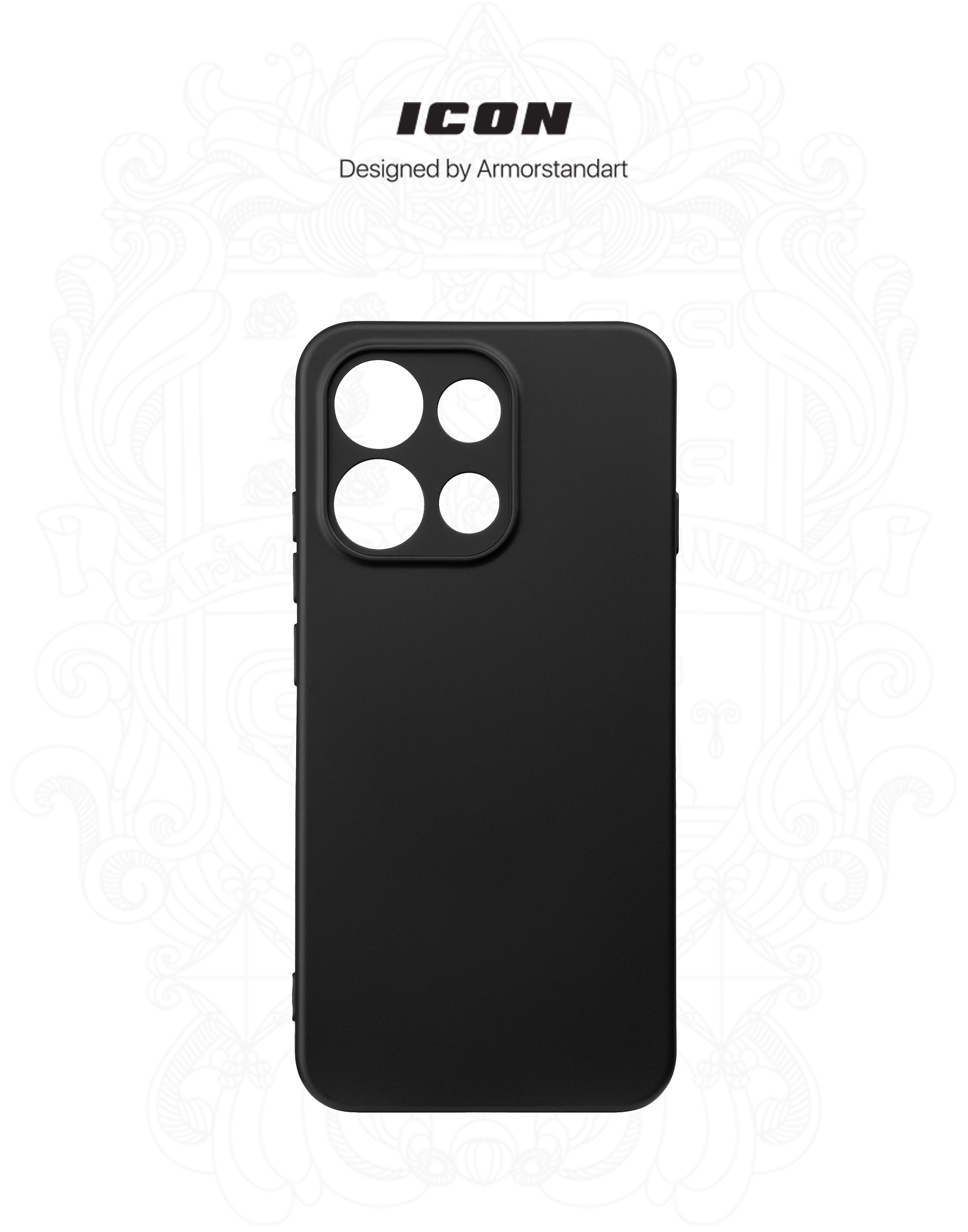 Чехол ArmorStandart ICON для OPPO Reno16 F 5G Camera cover Black (ARM92255) фото3