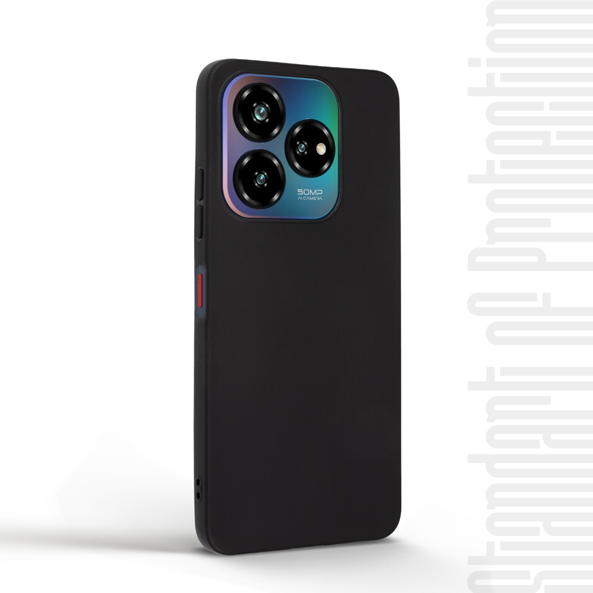 Чехол ArmorStandart Matte Slim Fit для ZTE Nubia V60 Design Black (ARM78946) фото2