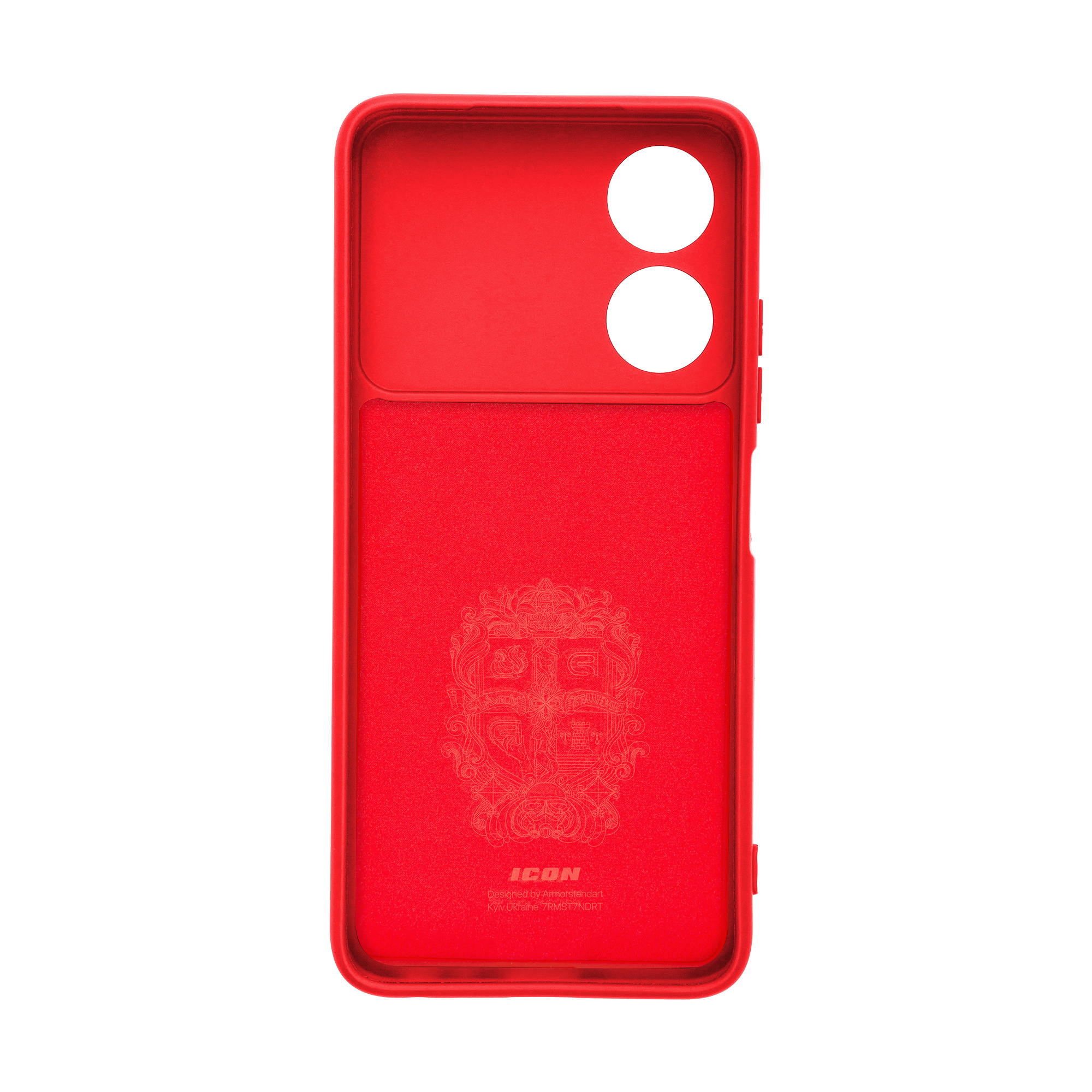 Чехол ArmorStandart ICON для ZTE Blade A34 Camera cover Red (ARM78958) фото