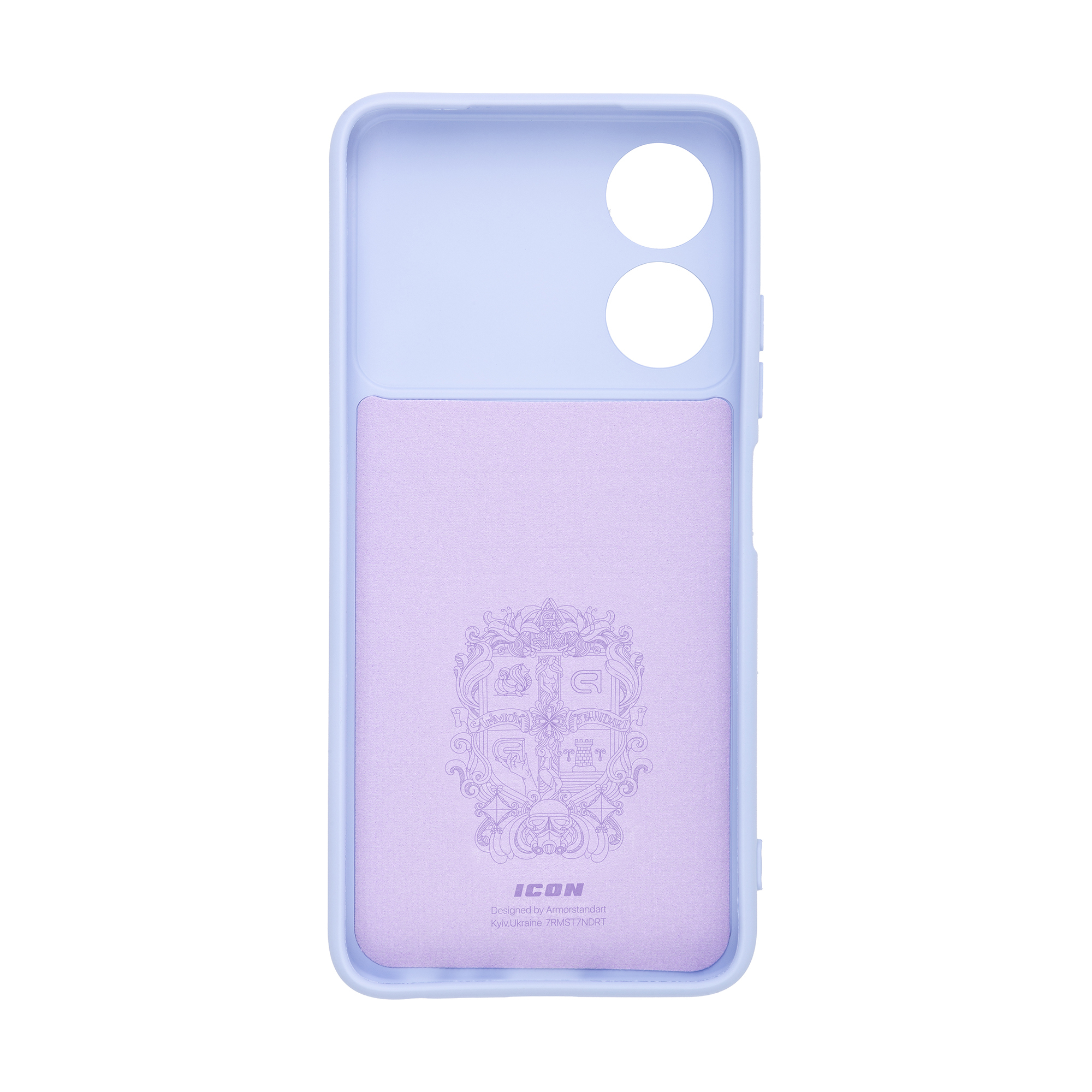 Чехол ArmorStandart ICON для ZTE Blade A34 Camera cover Lavender (ARM78959) фото2