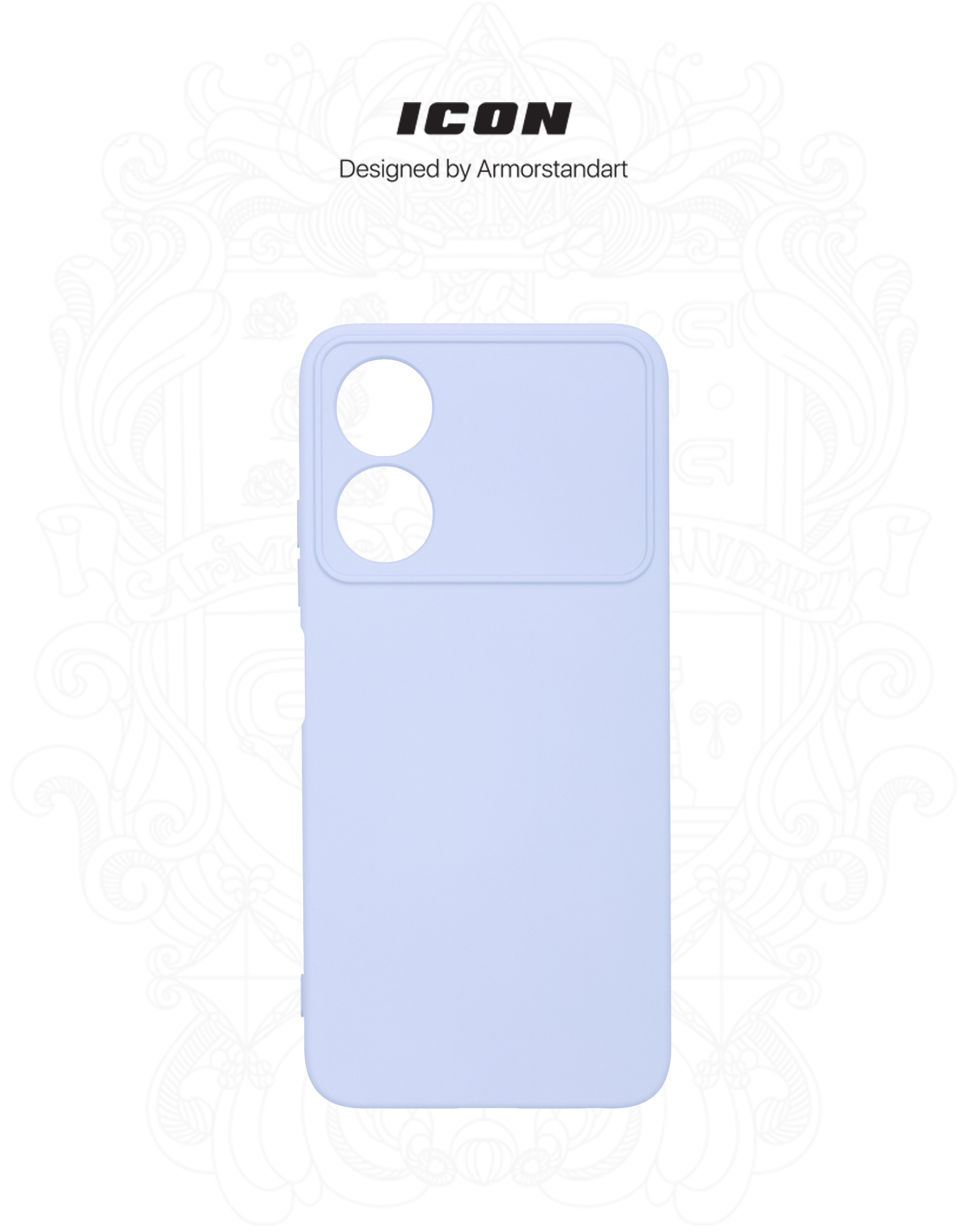 Чехол ArmorStandart ICON для ZTE Blade A34 Camera cover Lavender (ARM78959) фото3