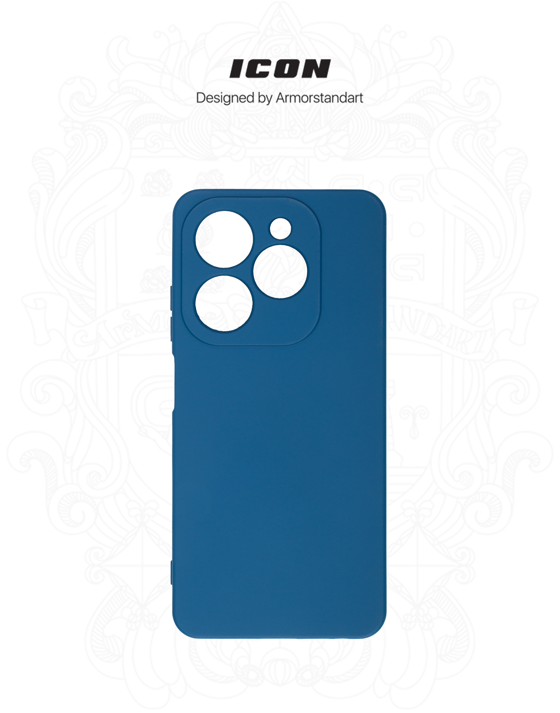 Чехол ArmorStandart ICON для Infinix Hot 40i Camera Cover Dark Blue (ARM79058) фото3