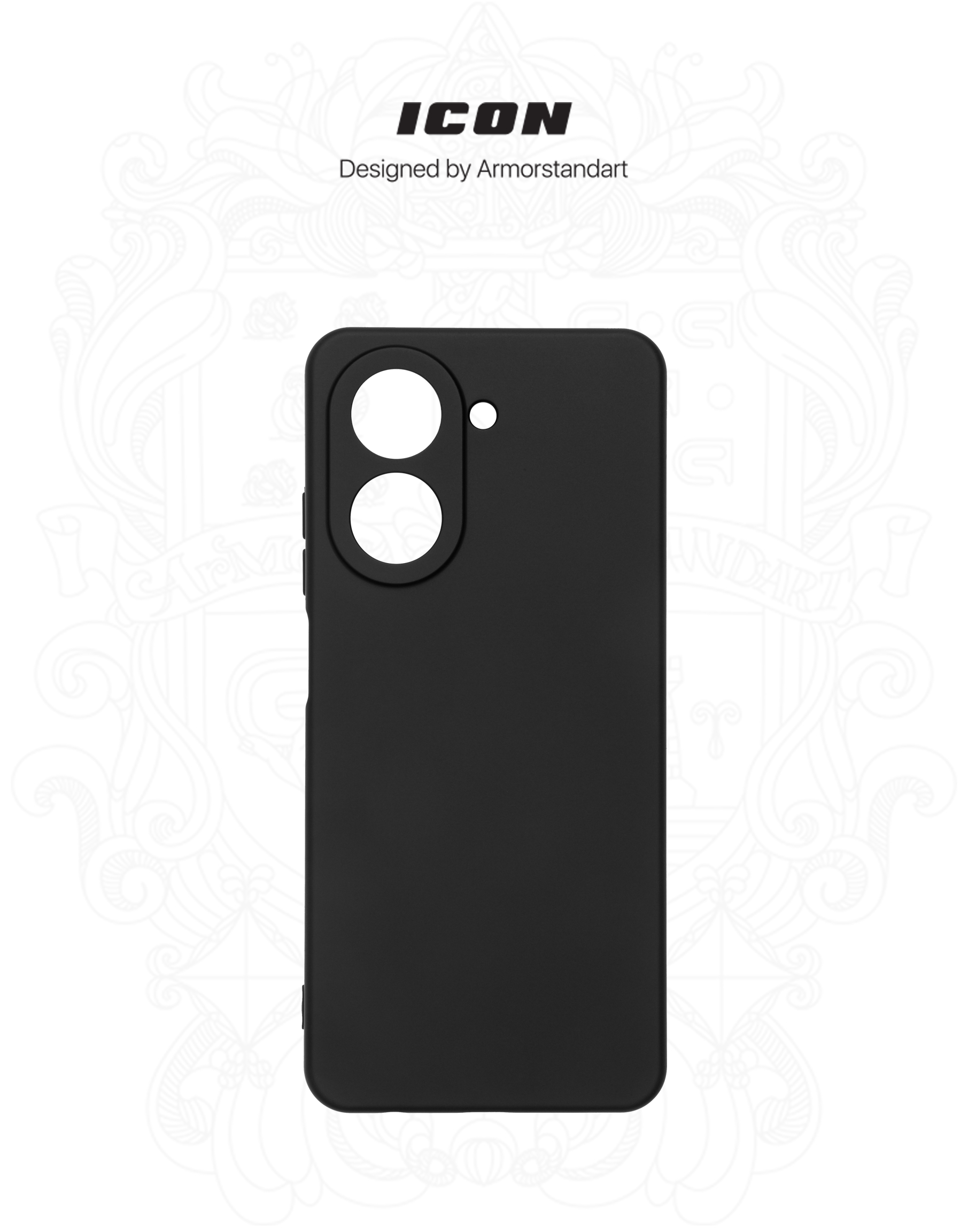 Чехол ArmorStandart ICON для Xiaomi Poco C71 4G Camera cover Black (ARM84709) фото3