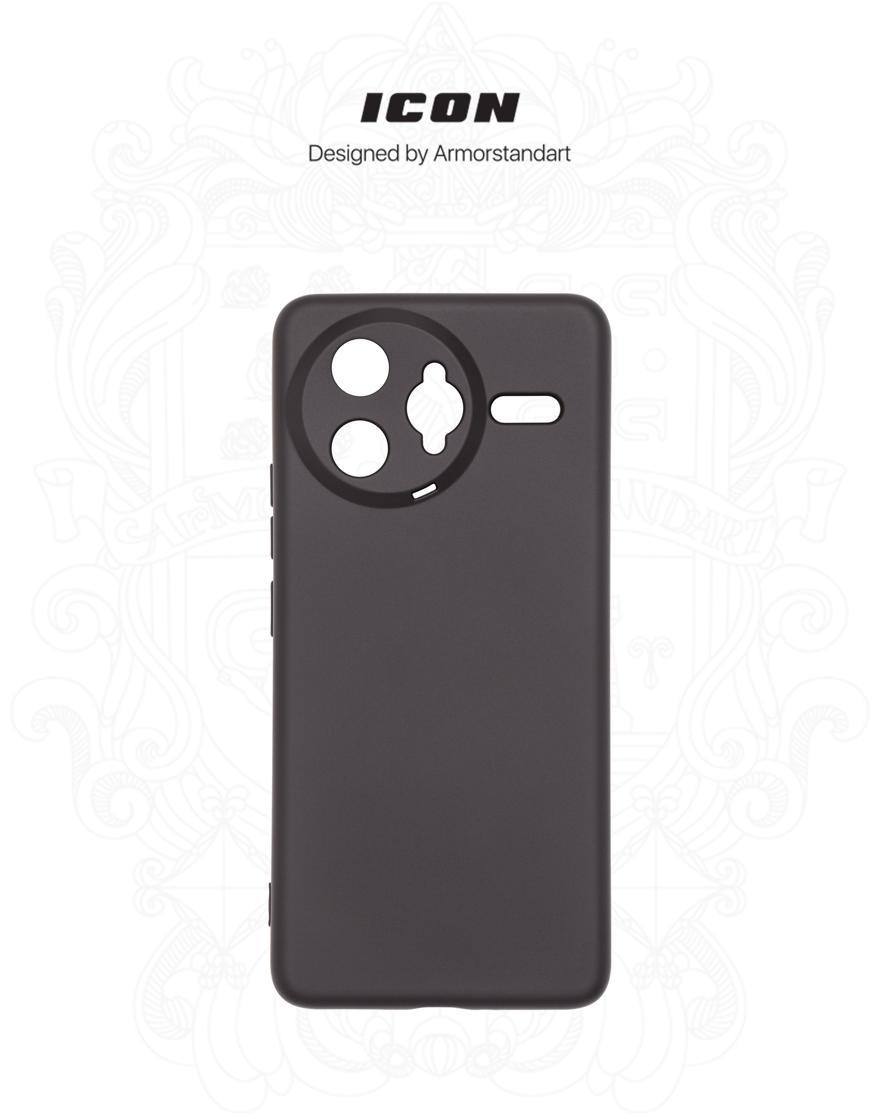 Чехол ArmorStandart ICON для Xiaomi Poco F7 Ultra Camera cover Black (ARM85217) фото3