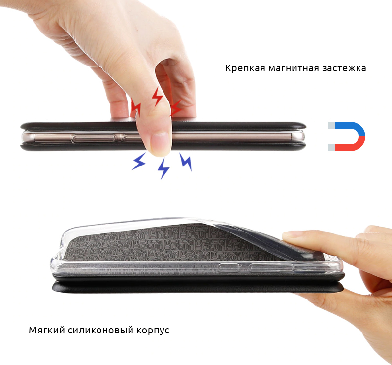 Чехол-книжка ArmorStandart G-Case для Huawei P40 Lite E/Y7p Dark Blue (ARM56385) фото