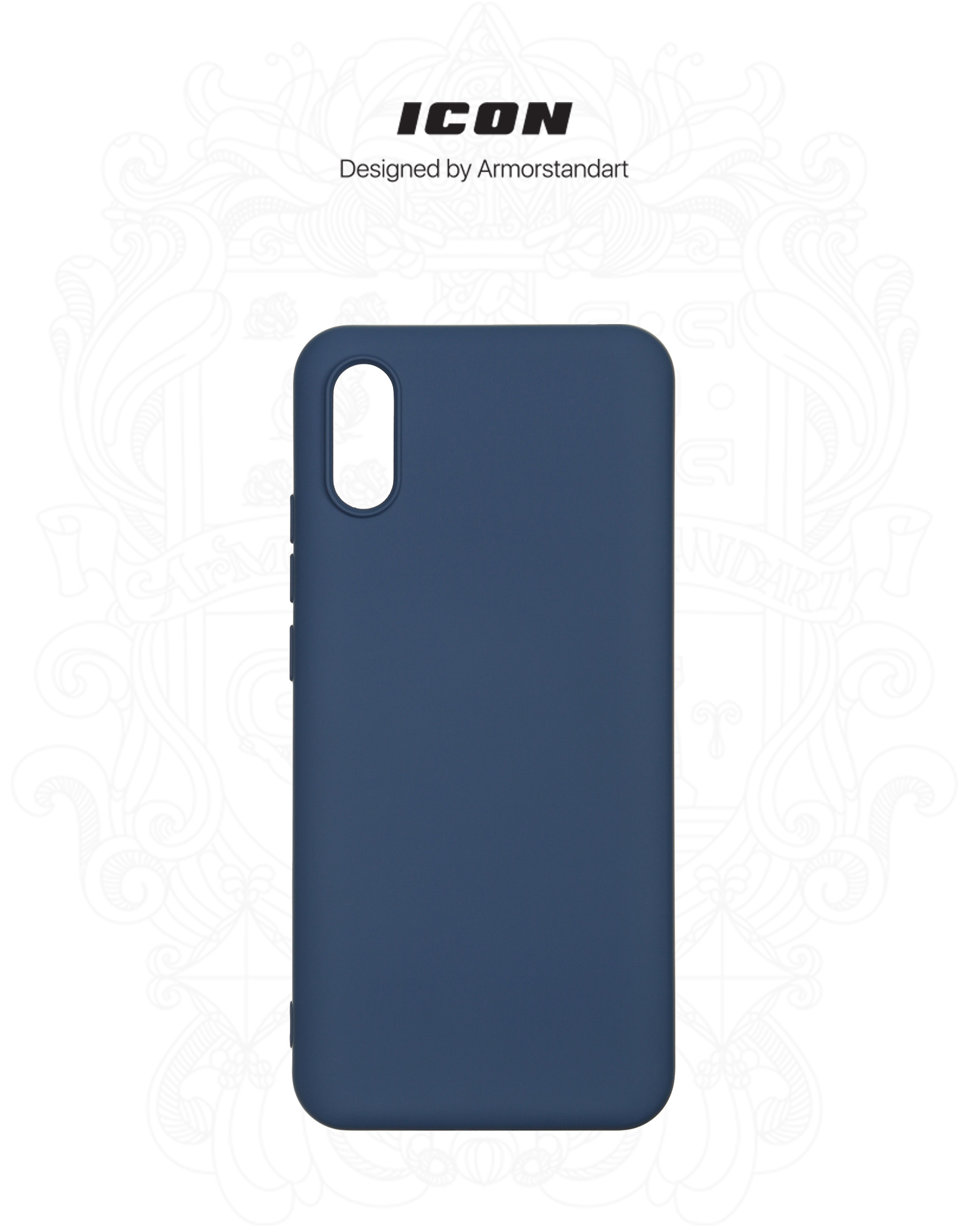 Чехол ArmorStandart ICON для Xiaomi Redmi 9A Dark Blue (ARM56600) фото