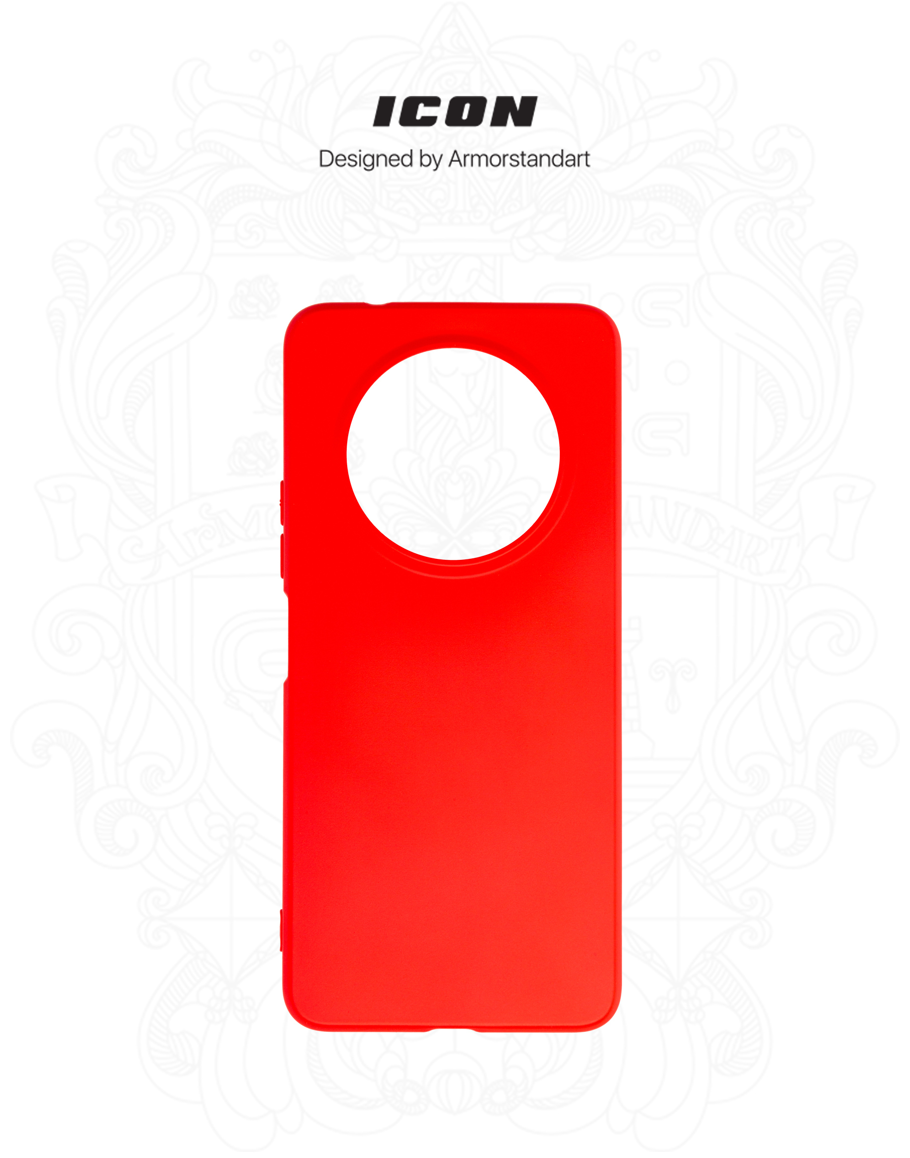 Чехол ArmorStandart ICON для Xiaomi Redmi A3 Red (ARM74439) фото3