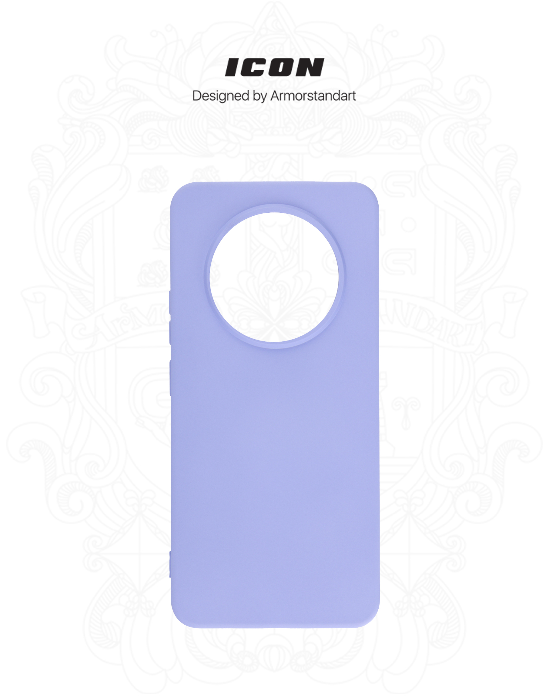 Чехол ArmorStandart ICON для Realme 12 4G / 12+ 5G Lavender (ARM74768) фото3