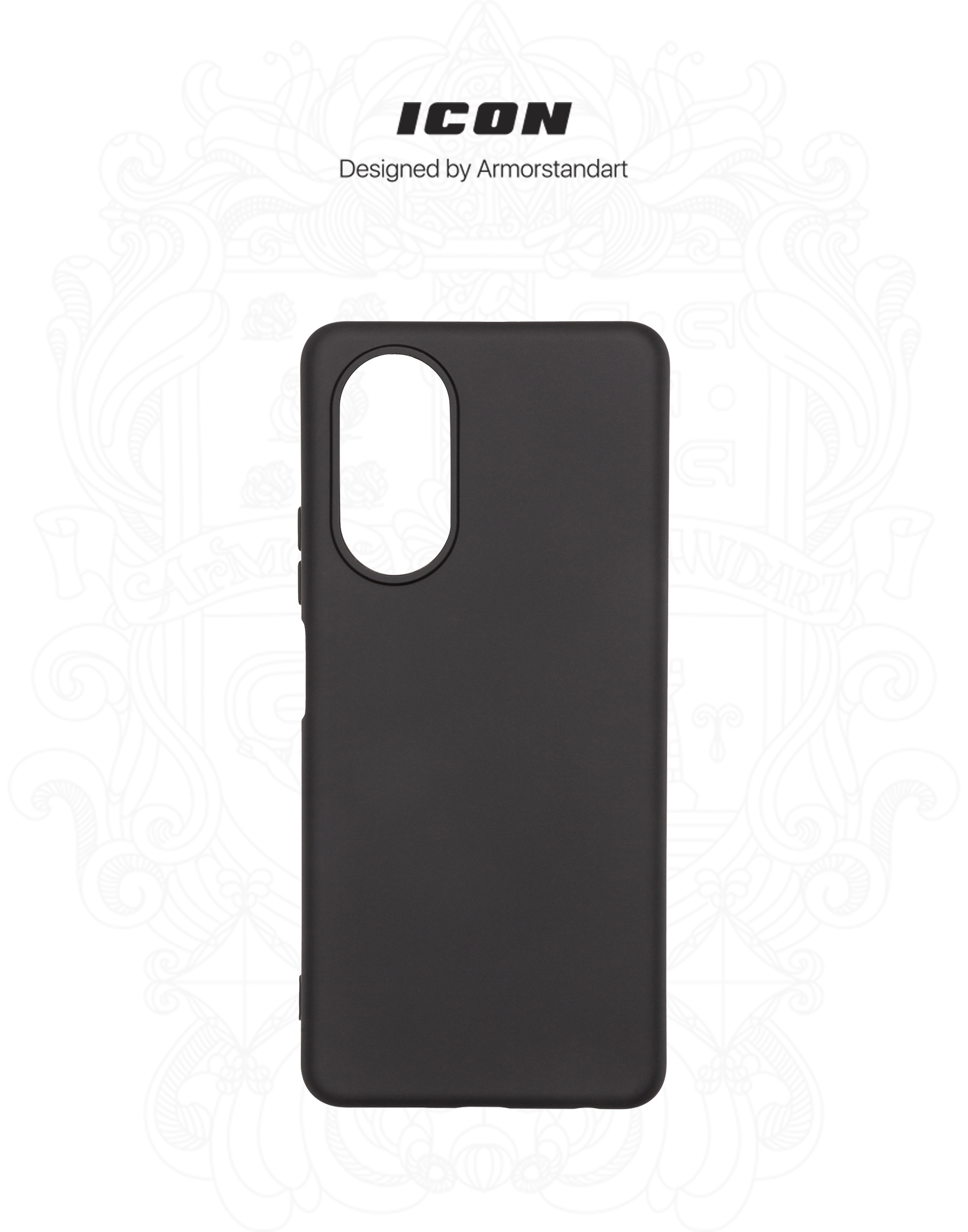 Чехол ArmorStandart ICON для OPPO A58 4G Black (ARM66472) фото