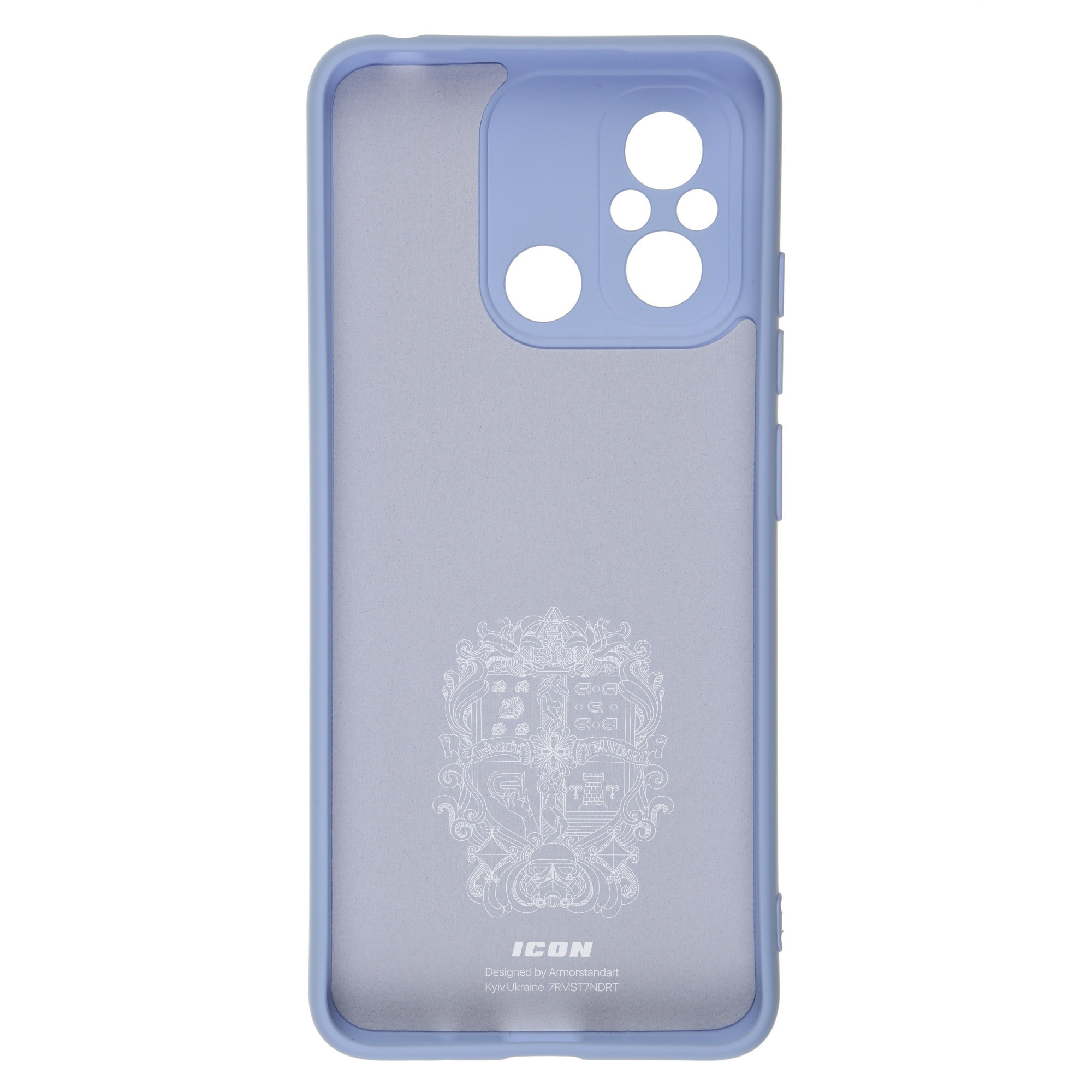 Чехол ArmorStandart ICON для Xiaomi Redmi 12С / 11A Camera cover Lavender (ARM66502) фото2