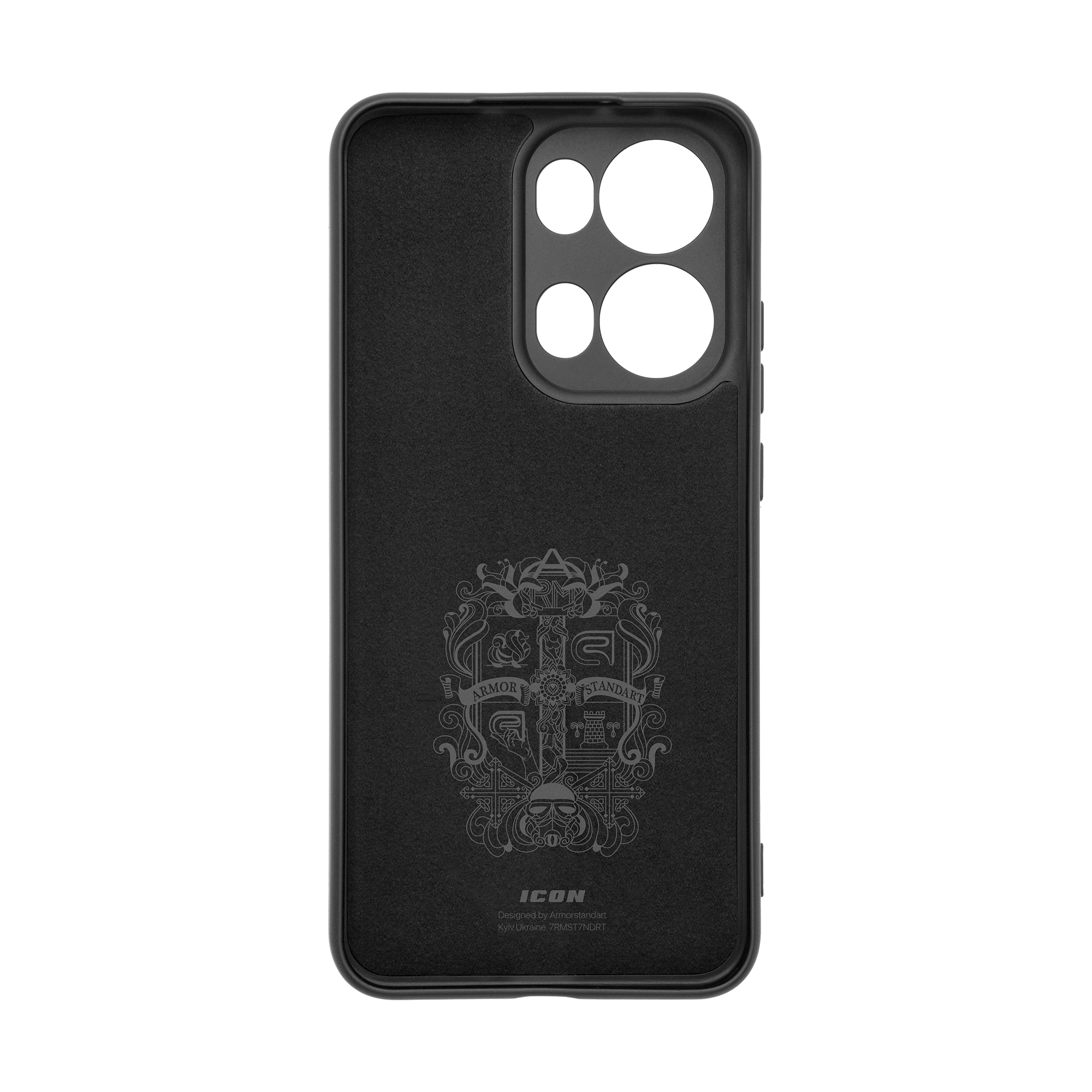 Чехол ArmorStandart ICON для OPPO Reno13 Pro 5G Camera cover Black (ARM81893) фото