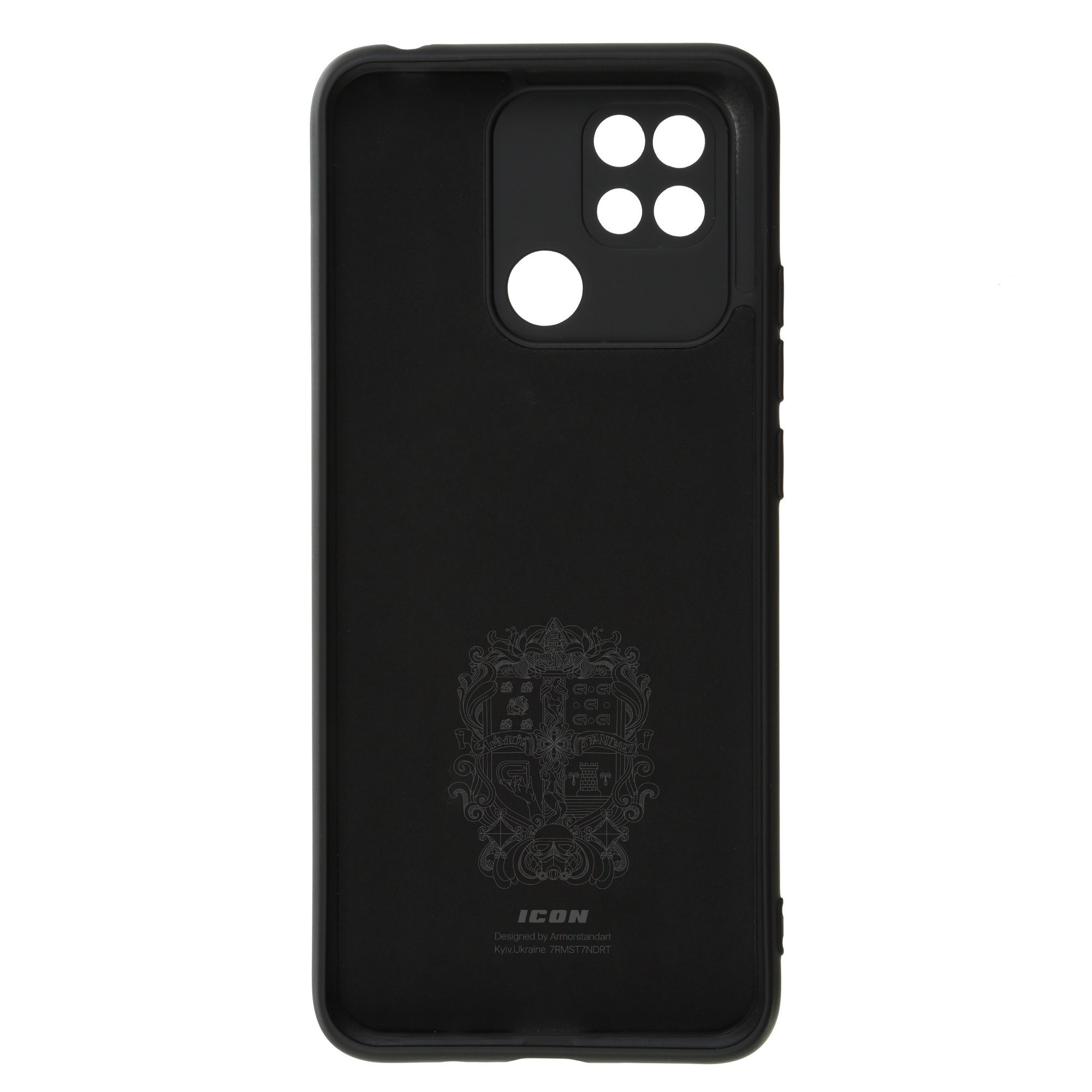 Чехол ArmorStandart ICON для Xiaomi Redmi 10C Camera cover Black (ARM61308) фото2
