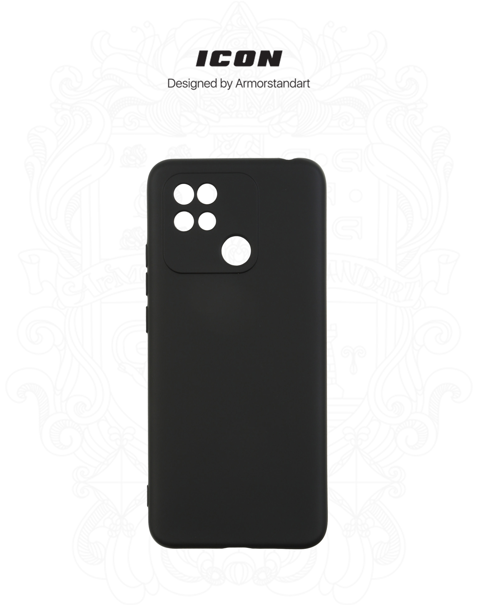 Чехол ArmorStandart ICON для Xiaomi Redmi 10C Camera cover Black (ARM61308) фото3