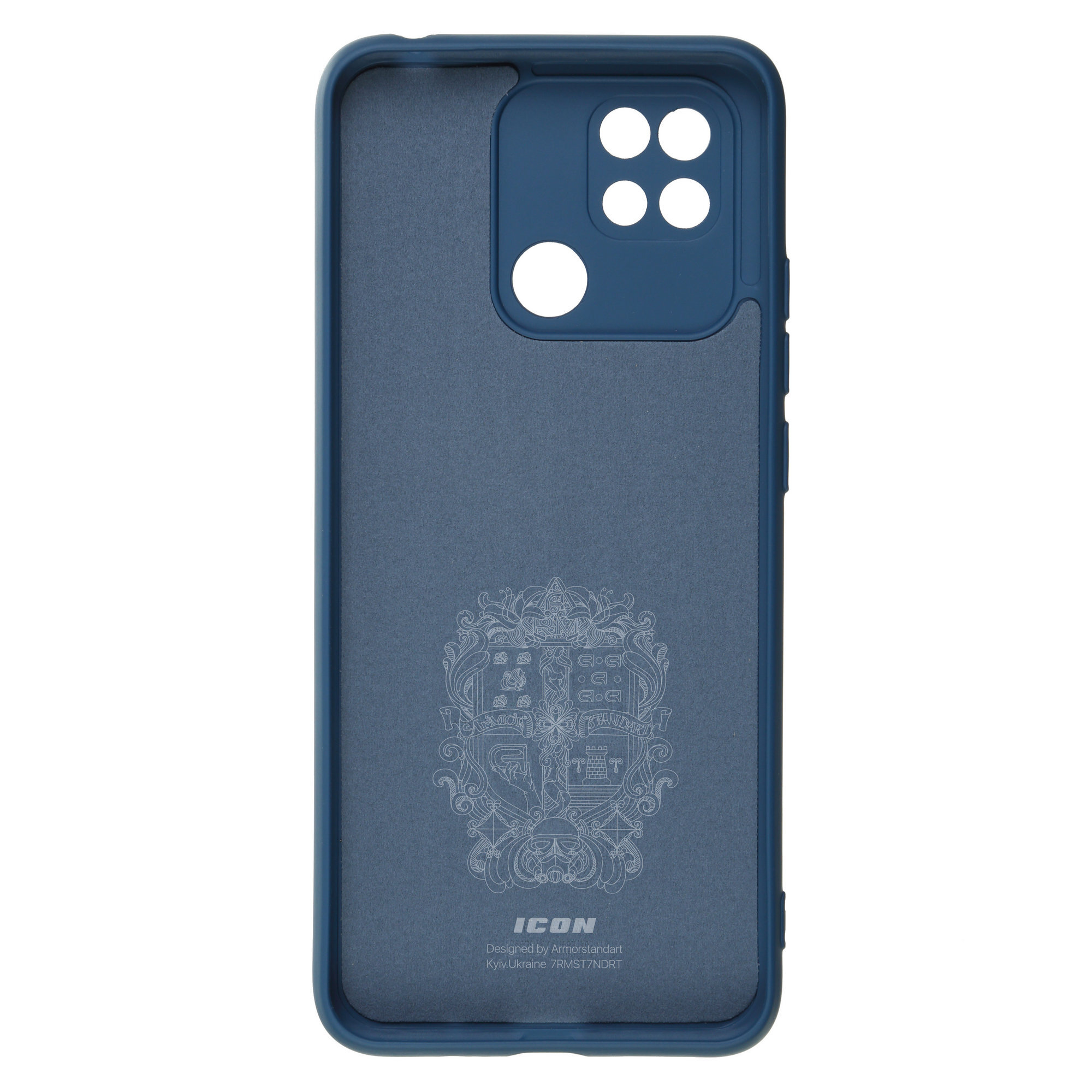 Чехол ArmorStandart ICON для Xiaomi Redmi 10C Camera cover Dark Blue (ARM61309) фото2