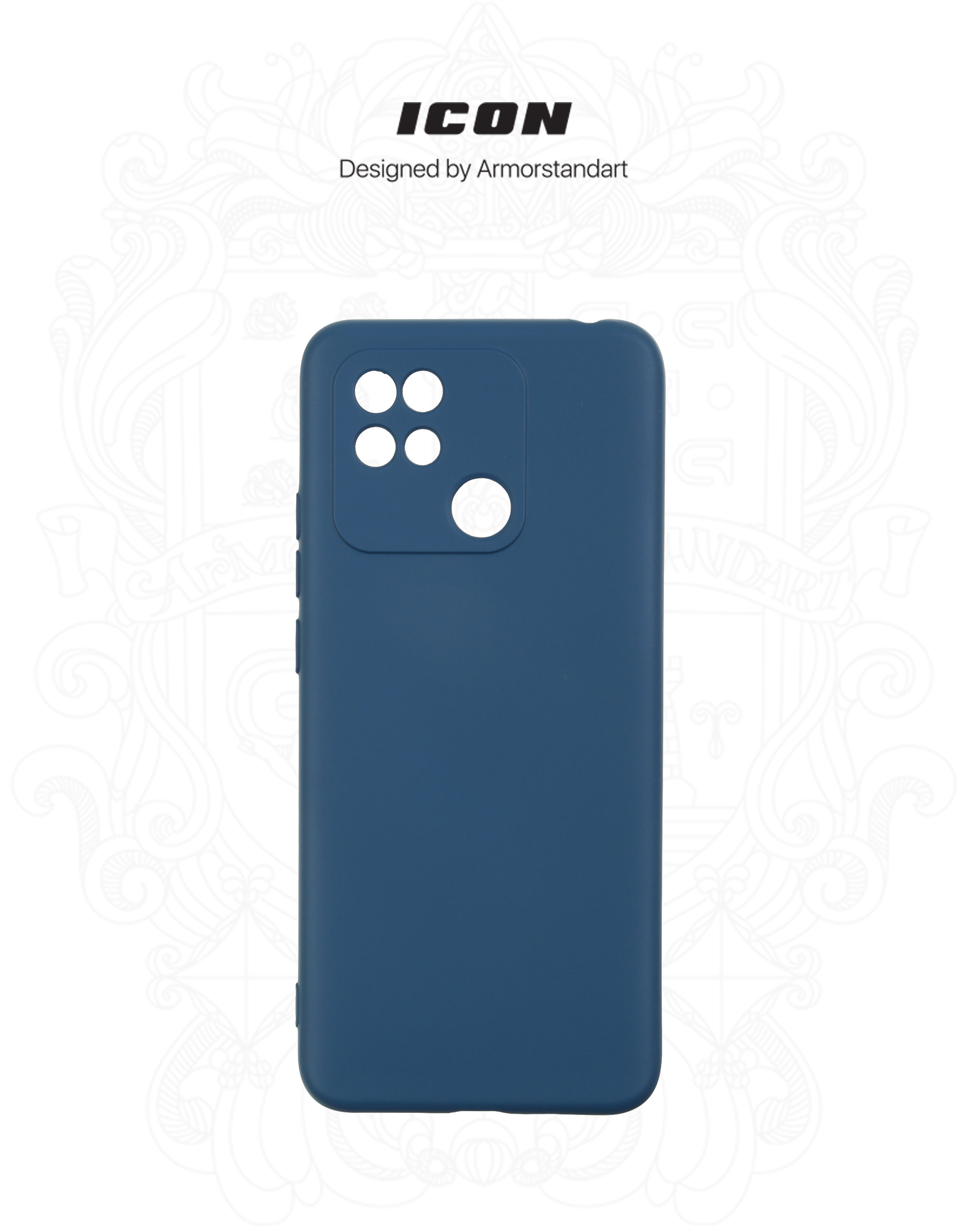 Чехол ArmorStandart ICON для Xiaomi Redmi 10C Camera cover Dark Blue (ARM61309) фото3