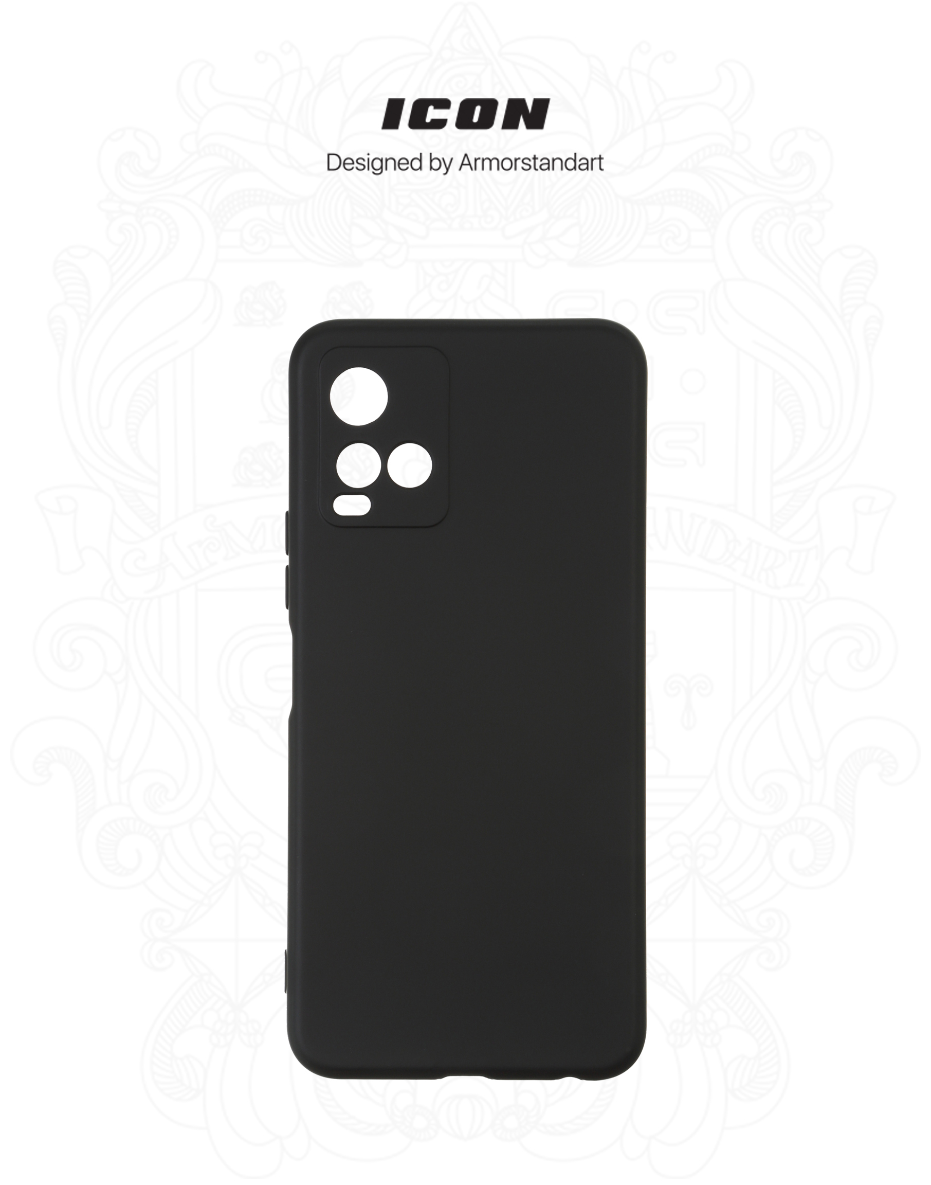 Чехол ArmorStandart ICON для Vivo Y21 / Y33s Camera cover Black (ARM61434) фото3