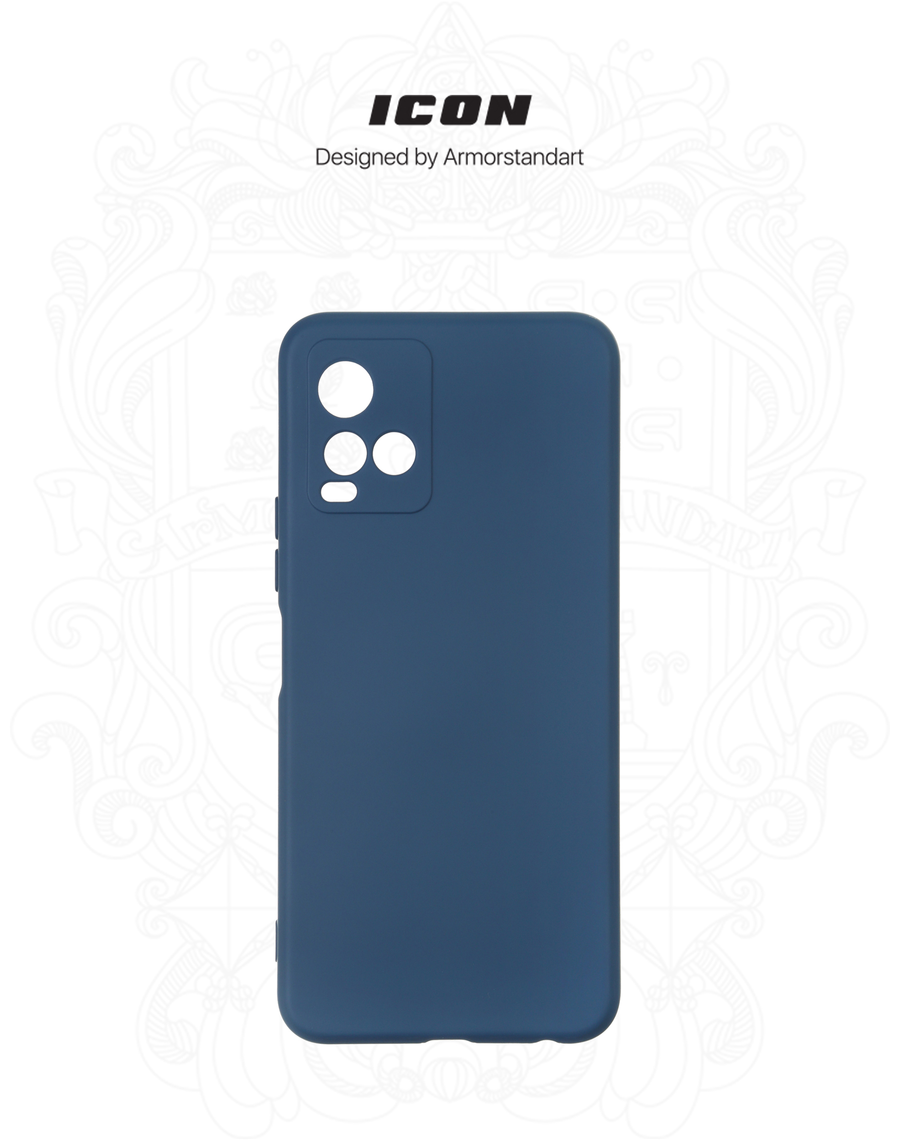 Чехол ArmorStandart ICON для Vivo Y21 / Y33s Camera cover Dark Blue (ARM61435) фото
