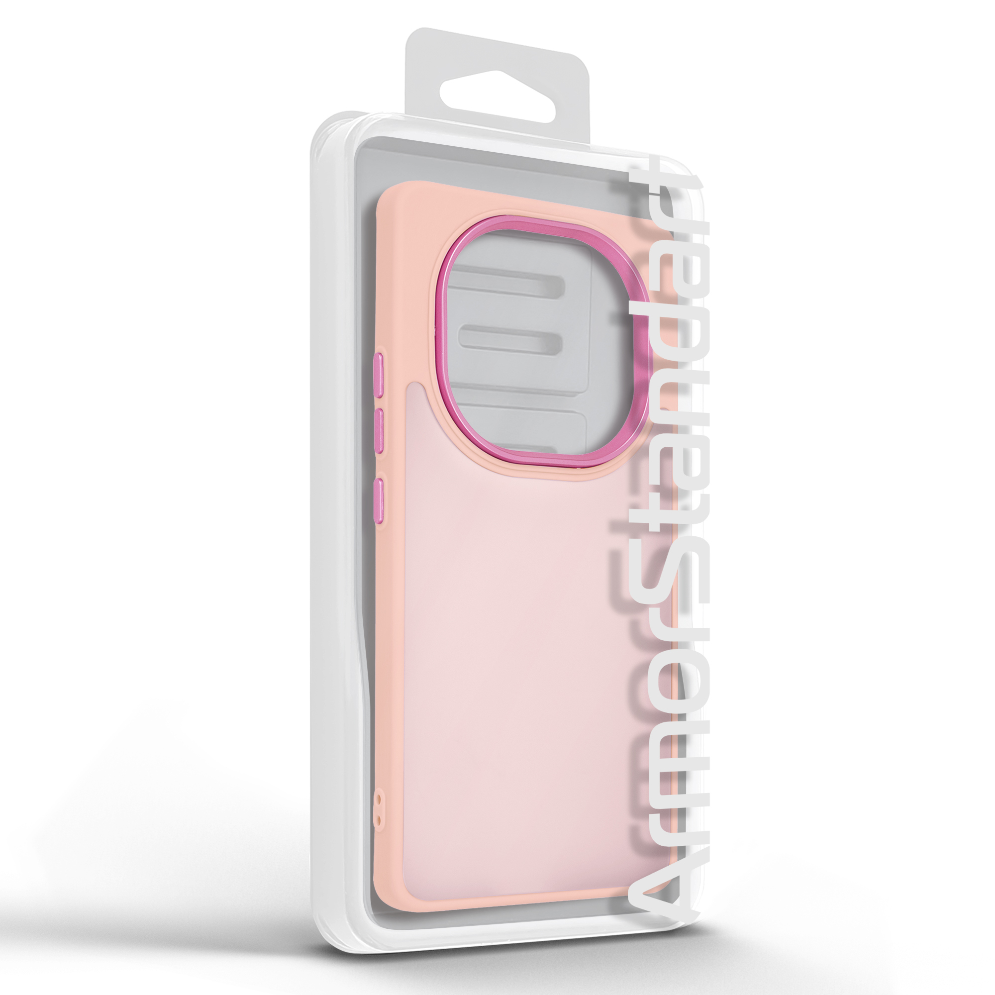 Чехол ArmorStandart Frame для Xiaomi Redmi Note 14 Pro 4G Pink (ARM79873) фото3