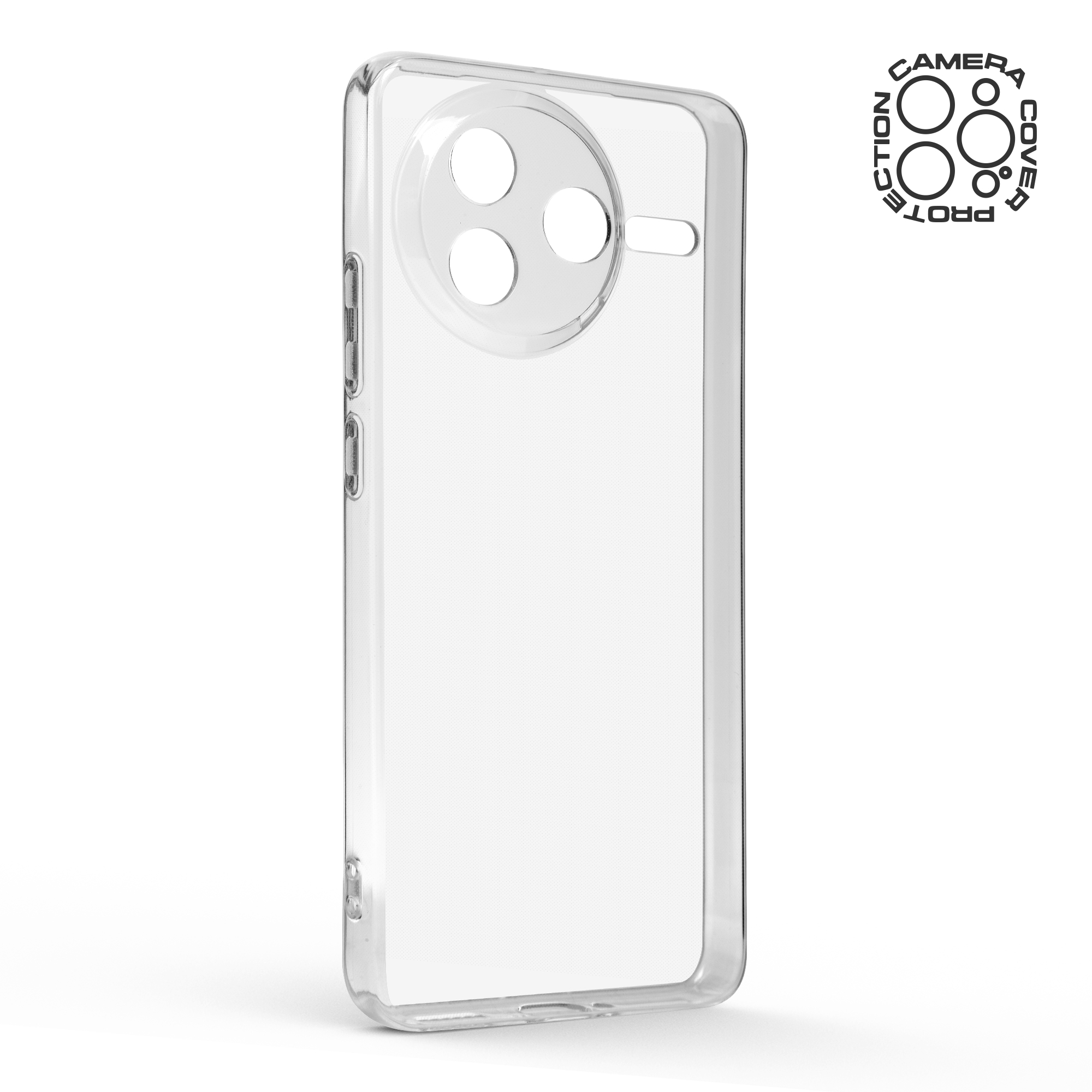 Чехол ArmorStandart Air для Xiaomi Poco F7 Pro Camera cover Clear (ARM80350) фото