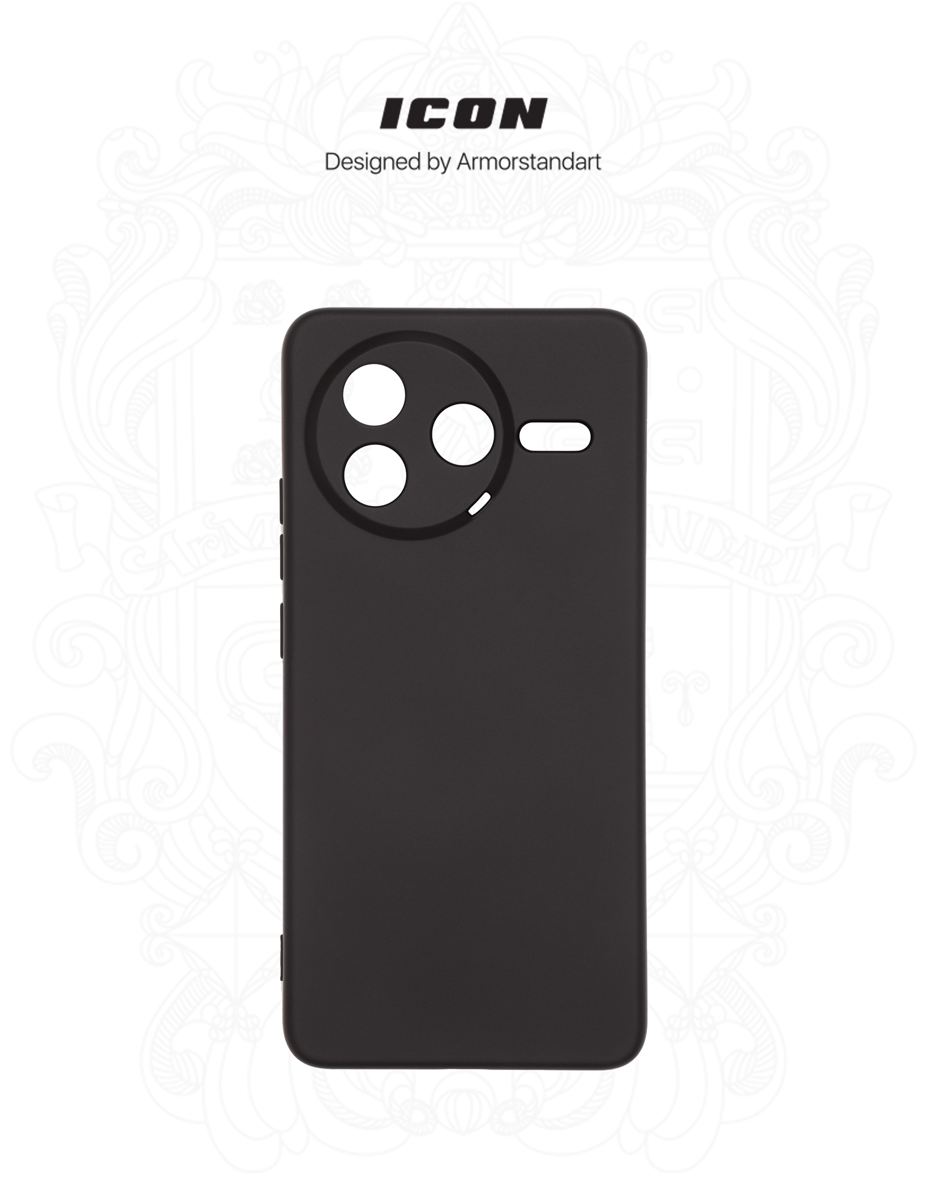 Чехол ArmorStandart ICON для Xiaomi Poco F7 Pro Camera cover Black (ARM80361) фото