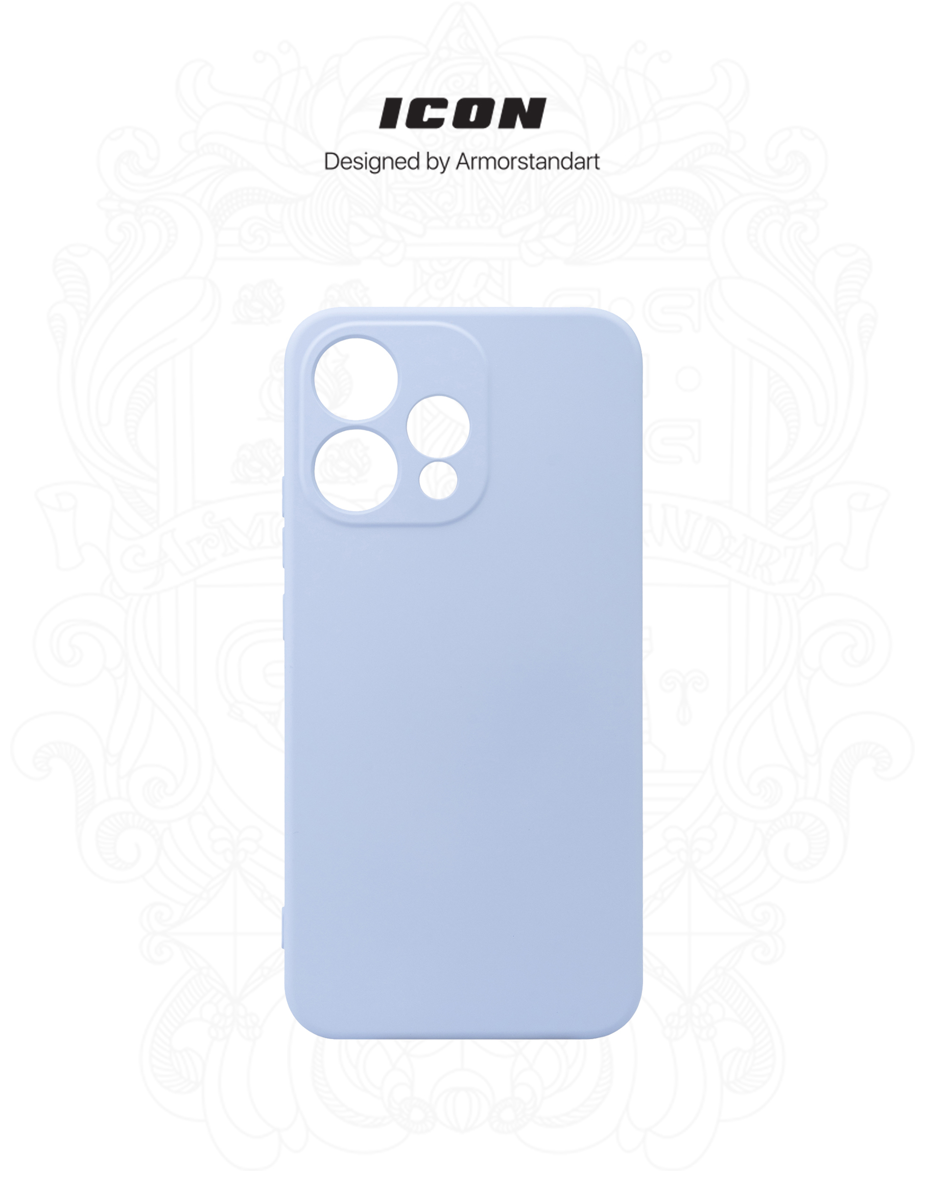 Чехол ArmorStandart ICON для OPPO Reno15 5G Camera cover Lavender (ARM90028) фото