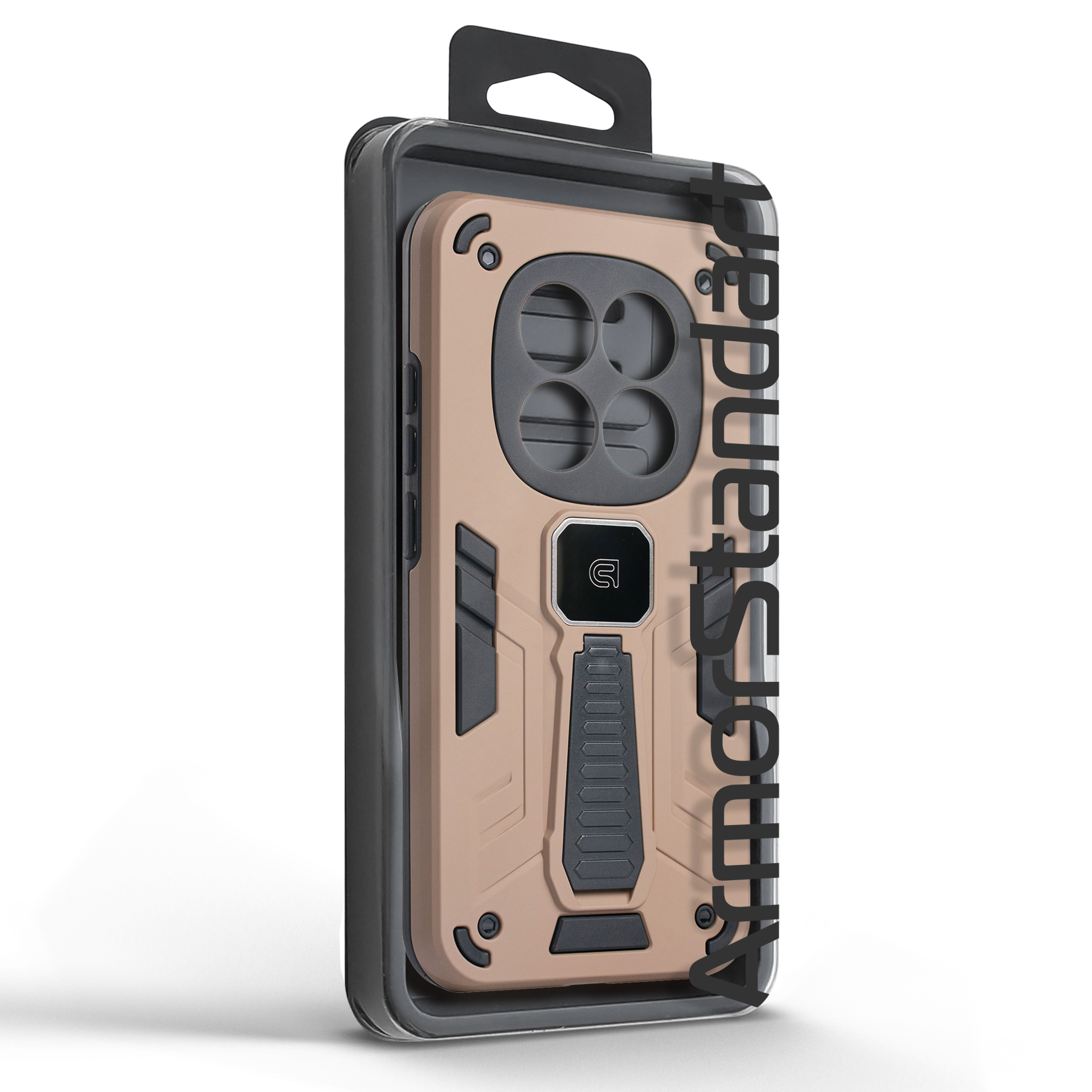 Чехол ArmorStandart Proover для Xiaomi Redmi Note 15 Pro 5G Brown (ARM89750) фото3