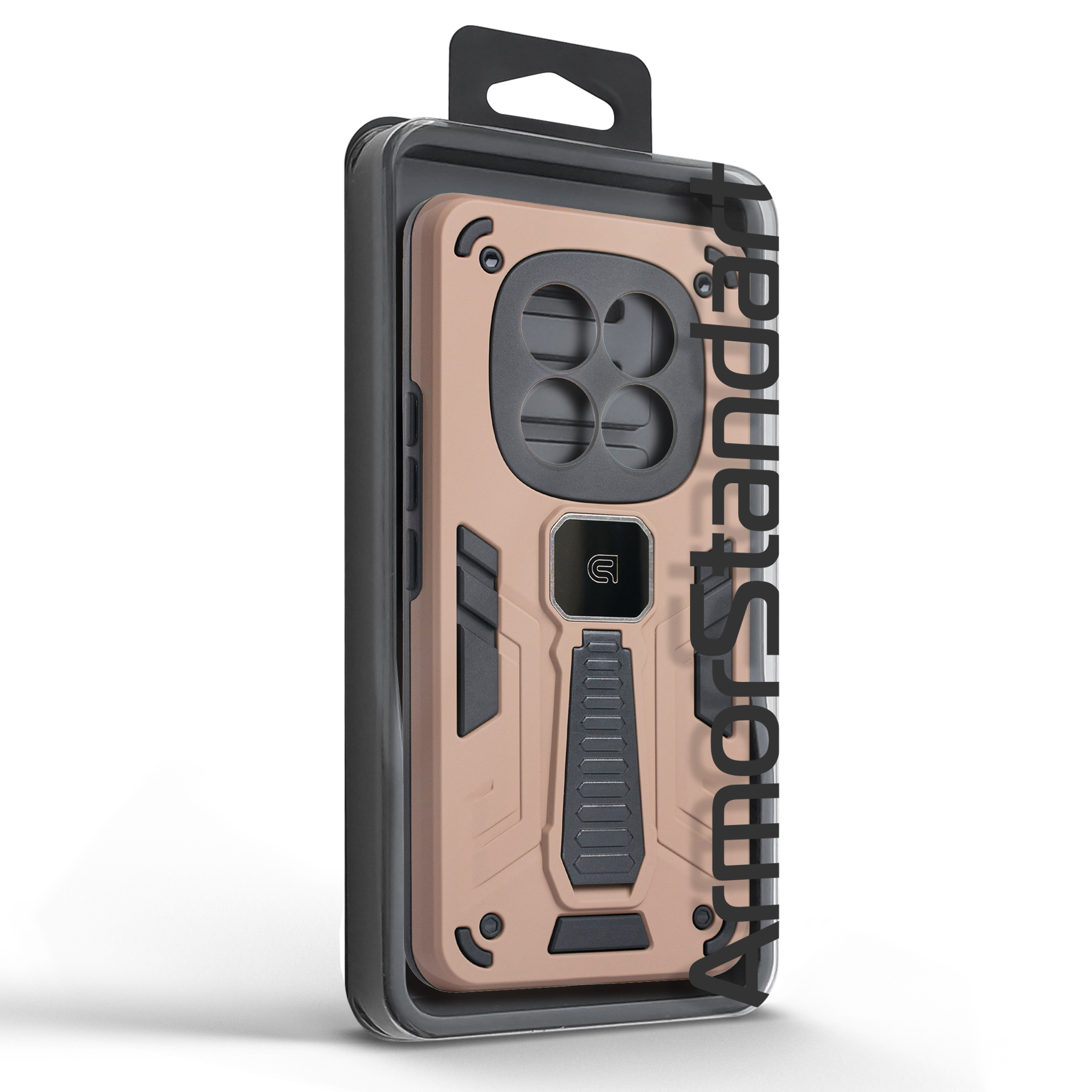 Чехол ArmorStandart Proover для Xiaomi Redmi Note 15 Pro 4G Brown (ARM89753) фото3