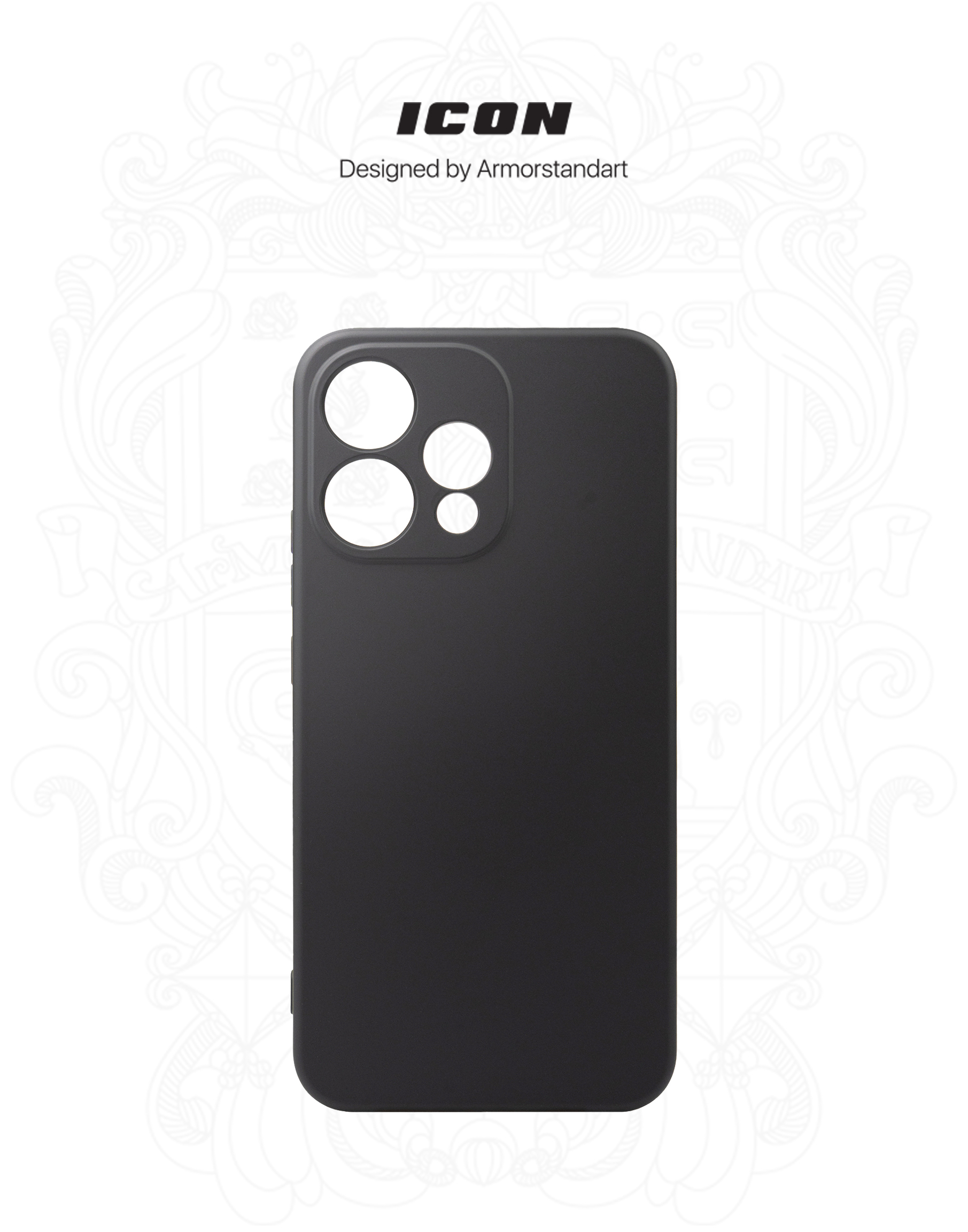 Чехол ArmorStandart ICON для OPPO Reno15 5G Camera cover Black (ARM89912) фото3