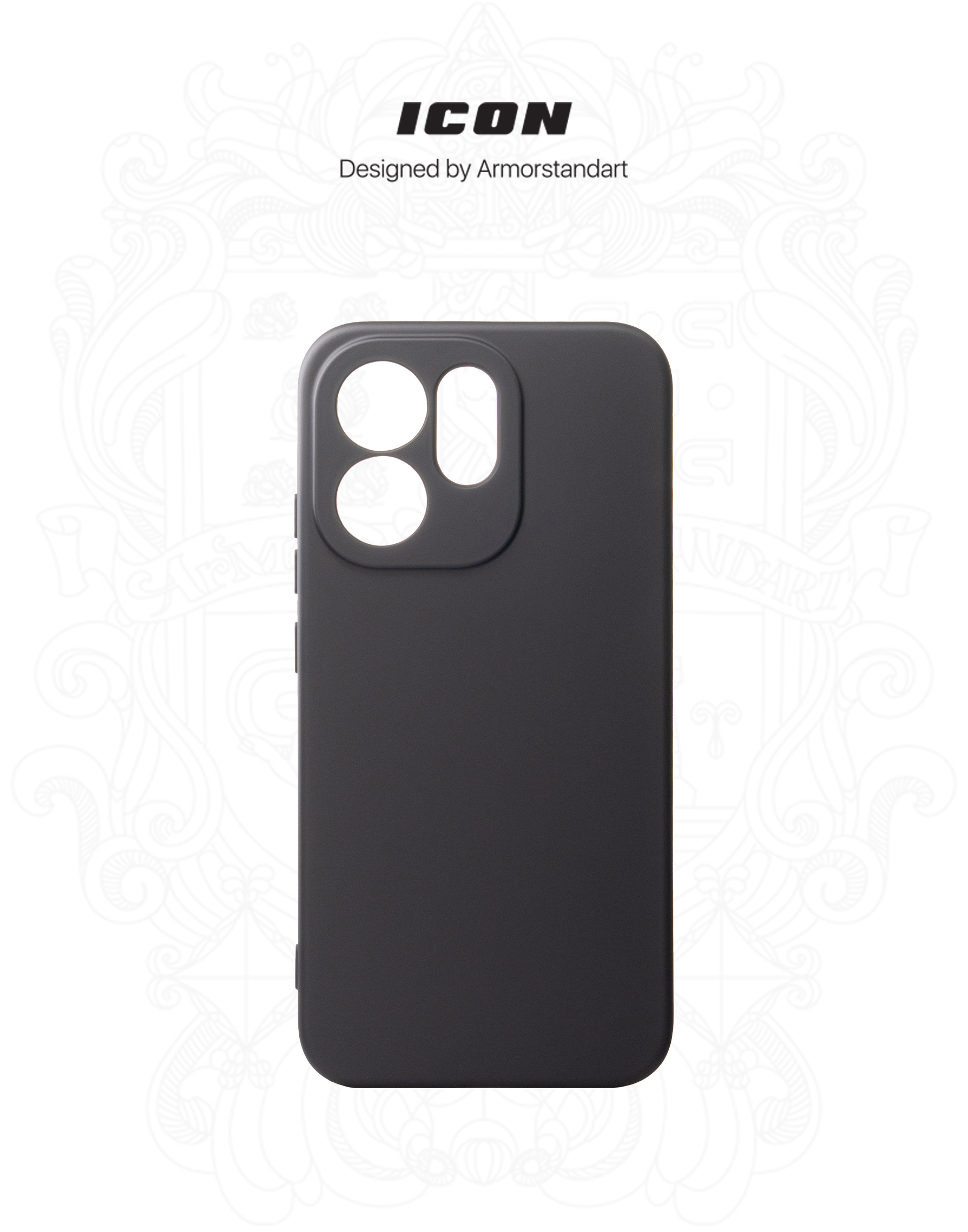 Чехол ArmorStandart ICON для OPPO Reno15 Pro 5G Camera cover Black (ARM89914) фото3