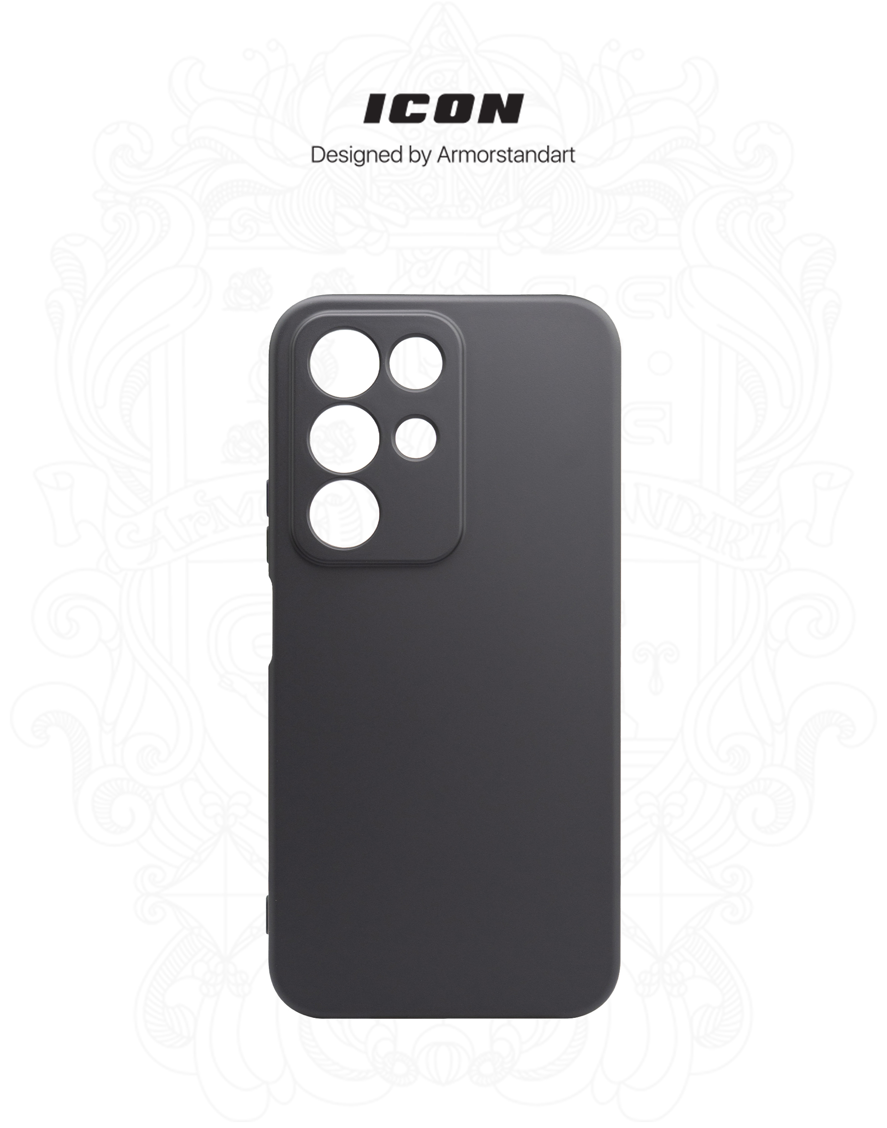Чехол ArmorStandart ICON для Realme C85 4G Camera cover Black (ARM89915) фото3