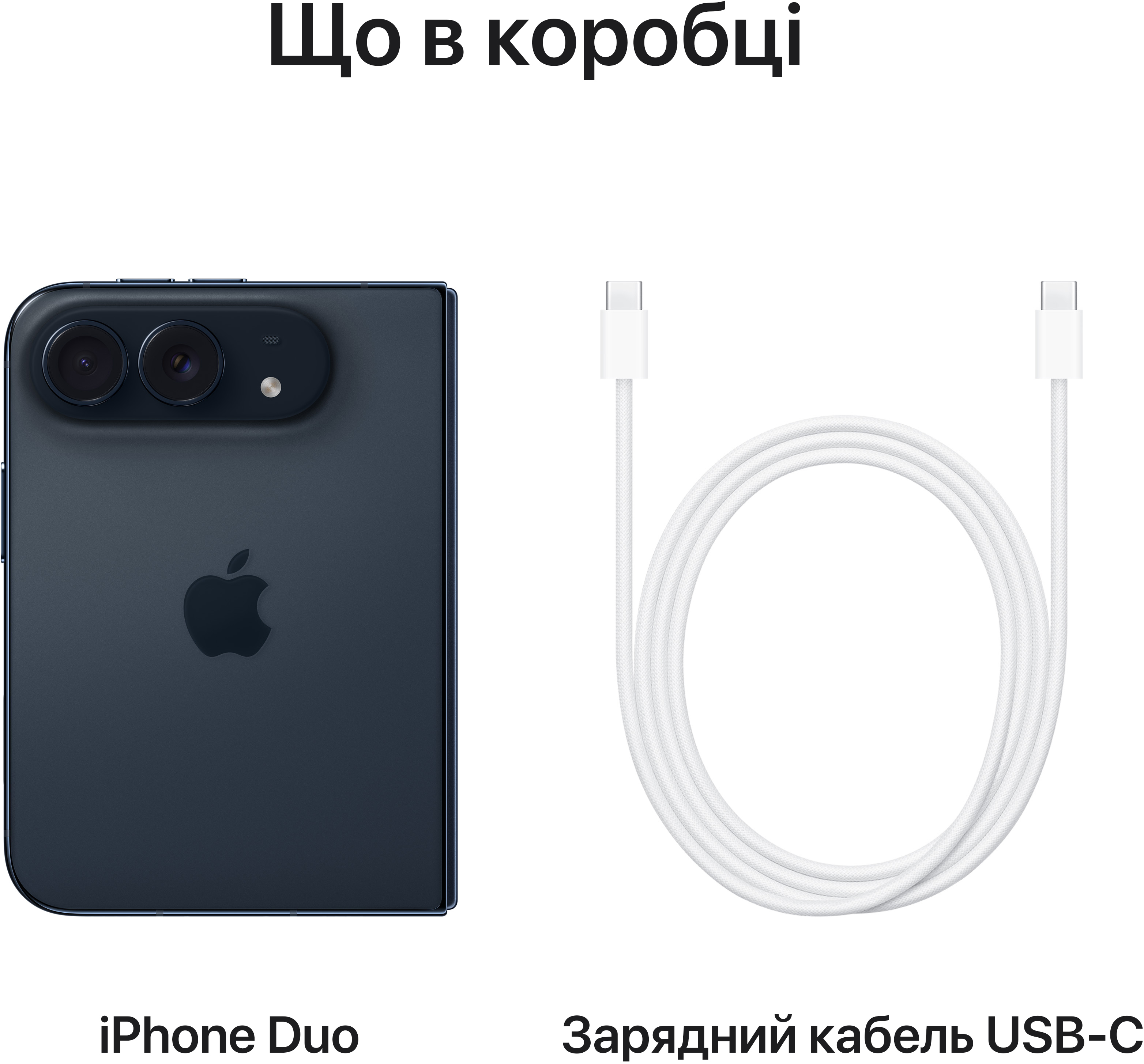 Смартфон Apple iPhone Duo 1TB Night Sky (MK2J4AF/A) фото