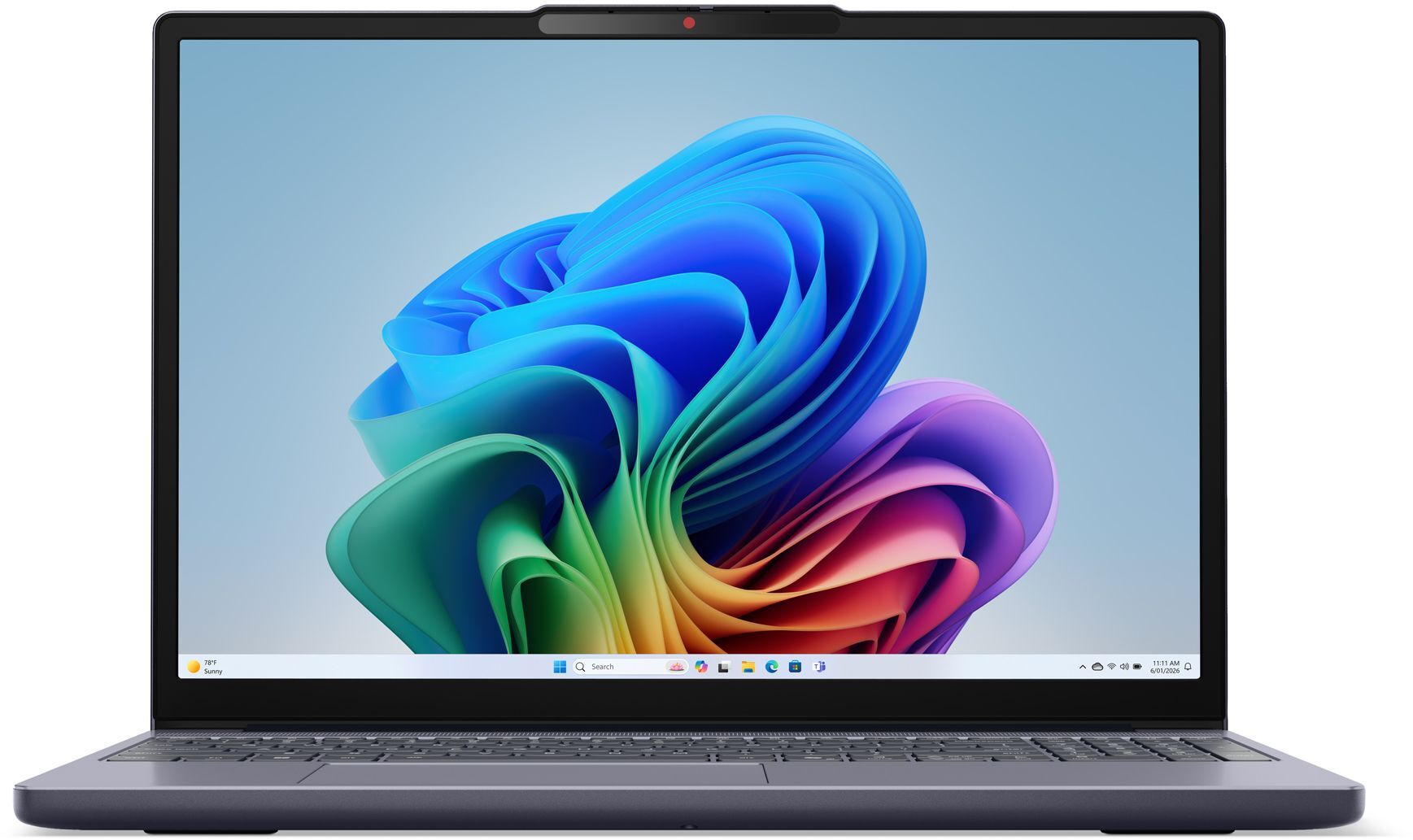 Ноутбук LENOVO IdeaPad Slim 3 15IPH11 Luna Grey (83UR00AGRA) фото2