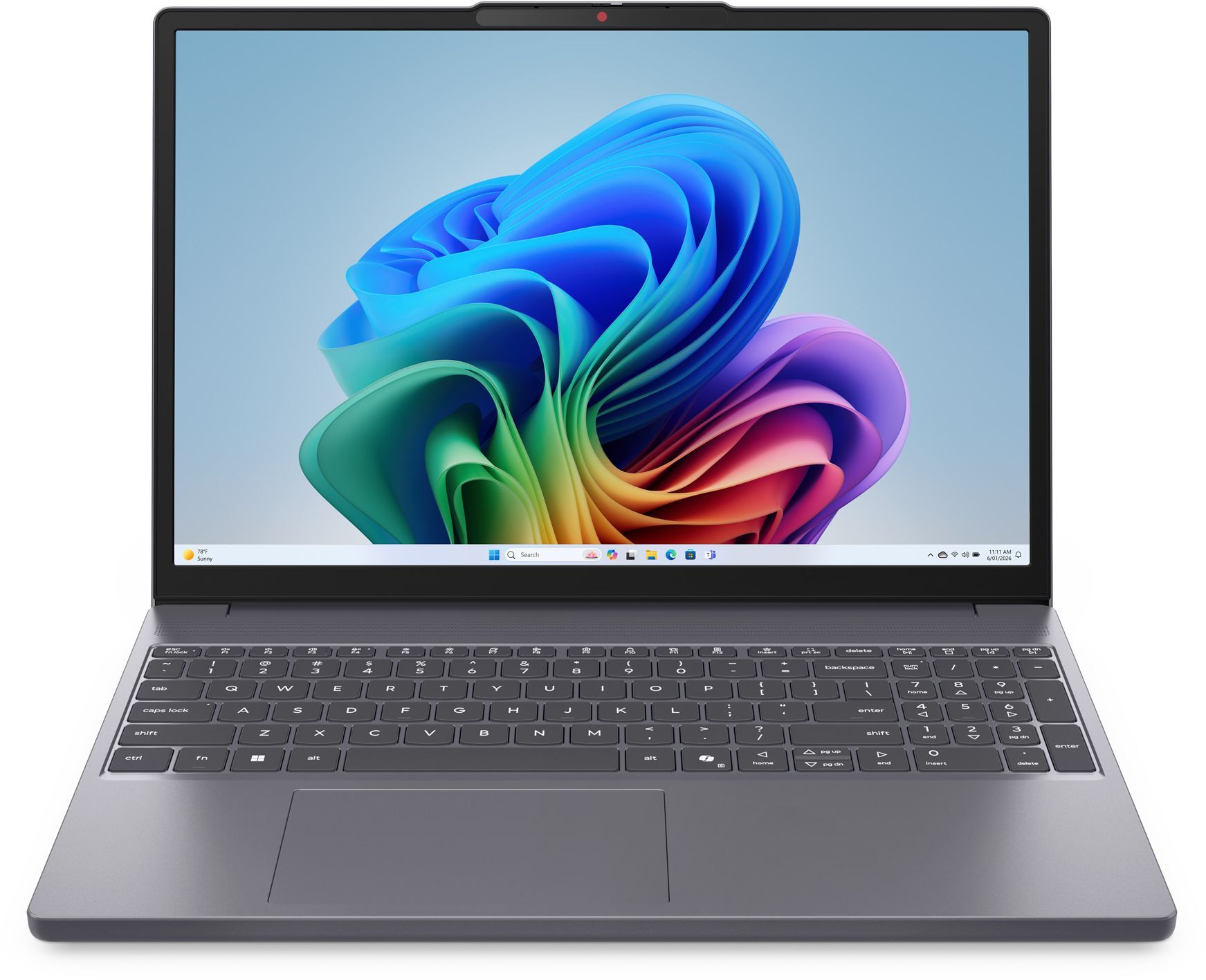 Ноутбук LENOVO IdeaPad Slim 3 15IPH11 Luna Grey (83UR00AGRA) фото3