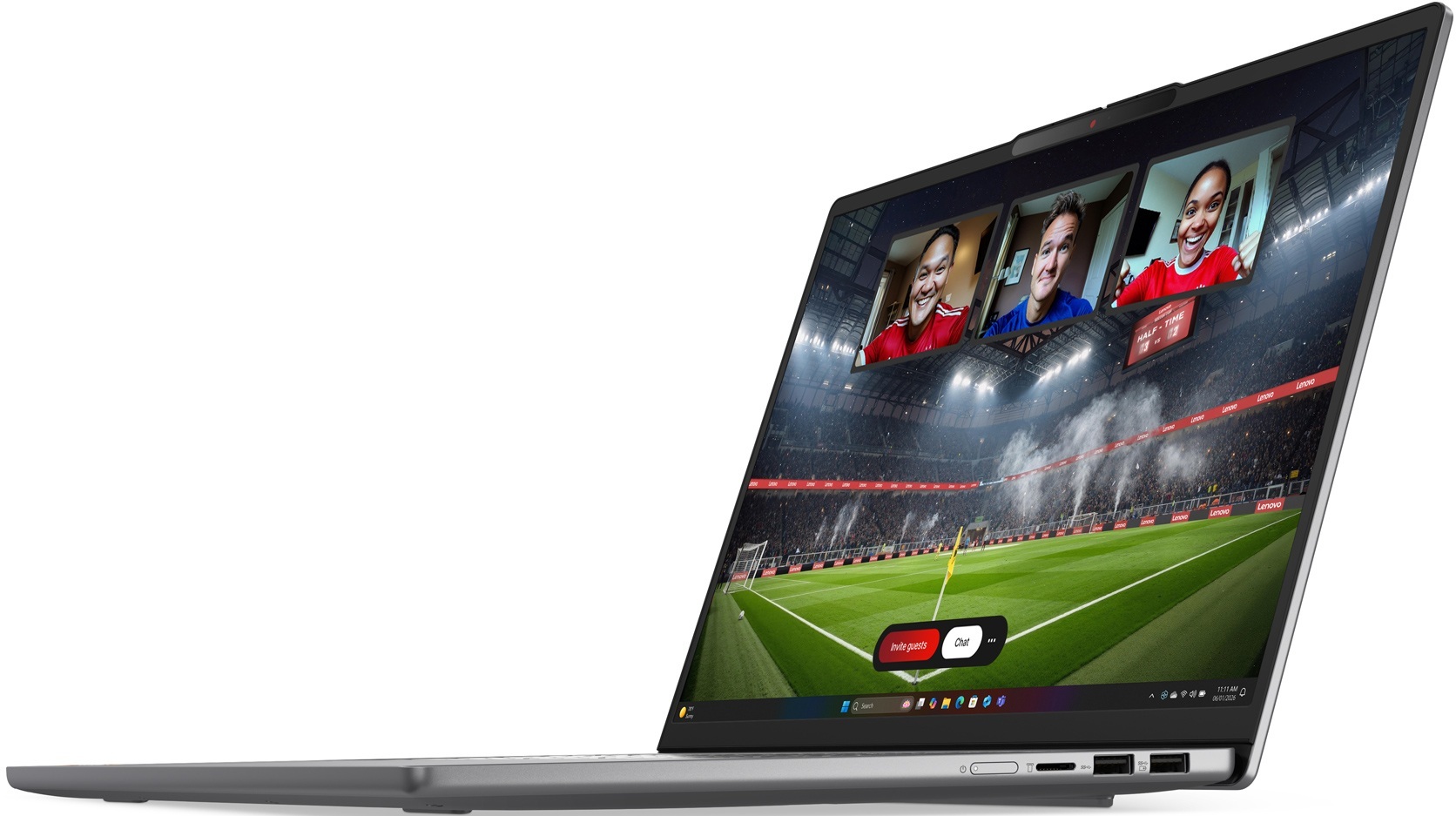Ноутбук LENOVO IdeaPad Slim 5 16AHP11 Luna Grey (83S4002ARA) фото