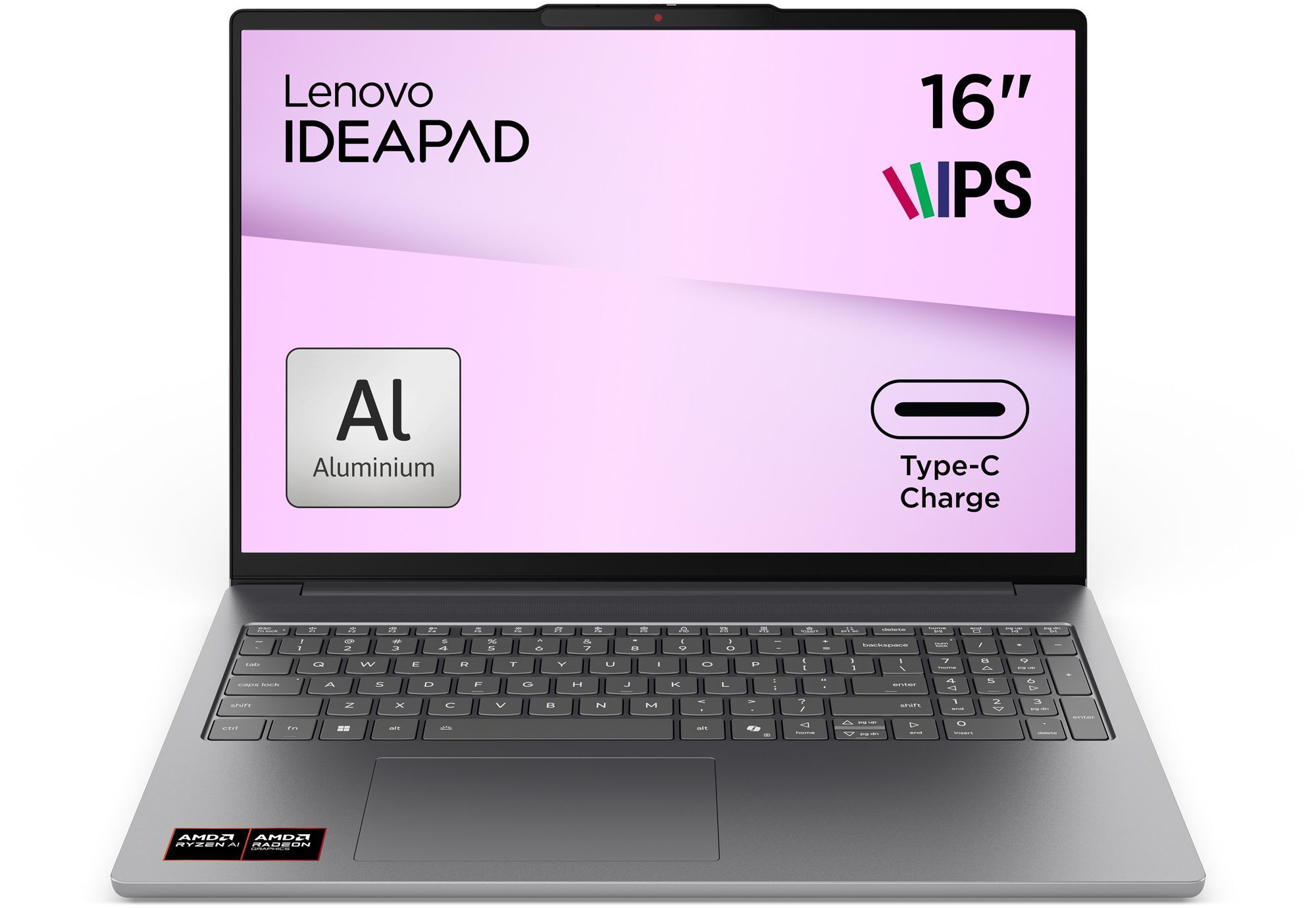 Ноутбук LENOVO IdeaPad Slim 5 16AGP11 Luna Grey (83S2005CRA) фото