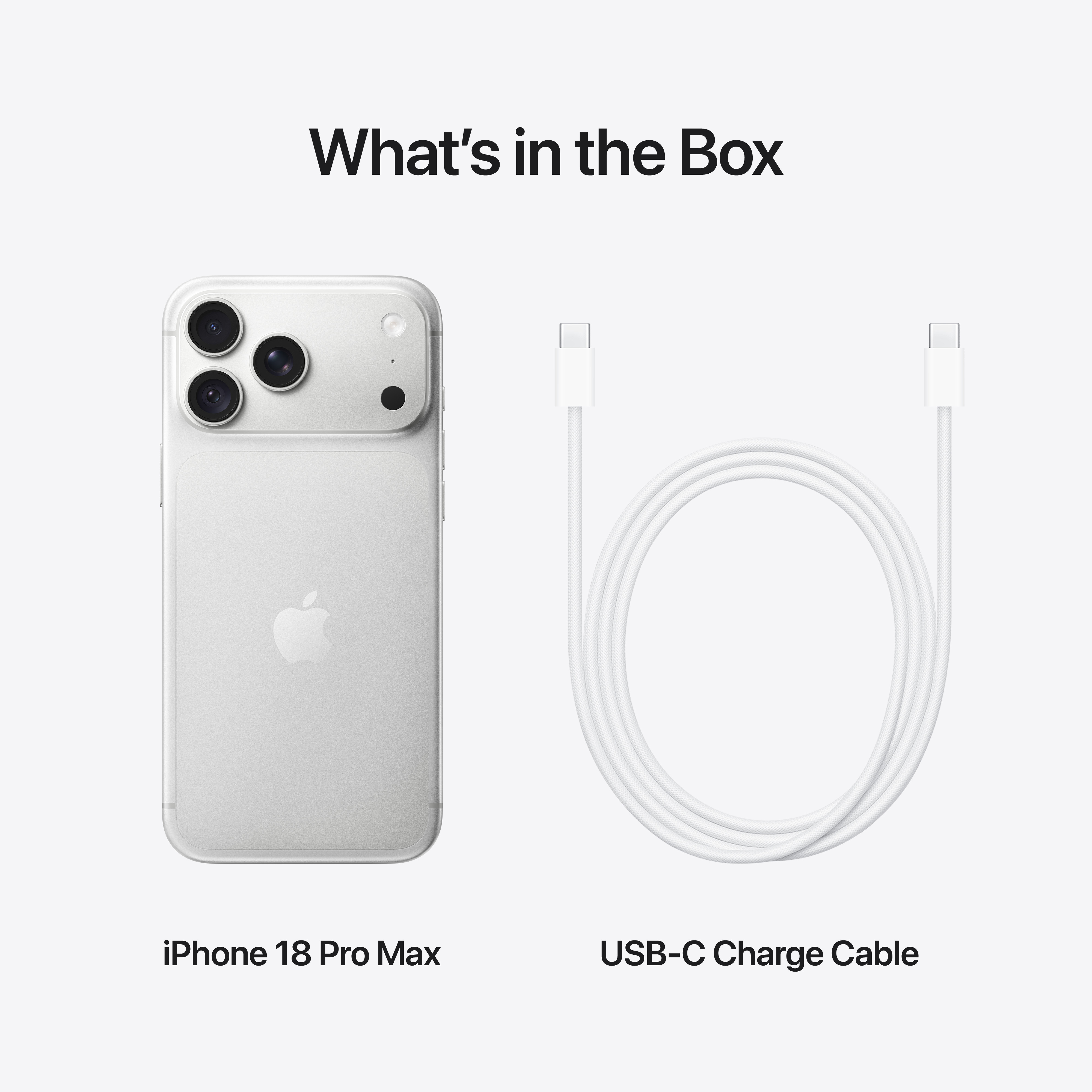 Смартфон Apple iPhone 18 Pro Max 512GB Silver (MJXU4AF/A) фото