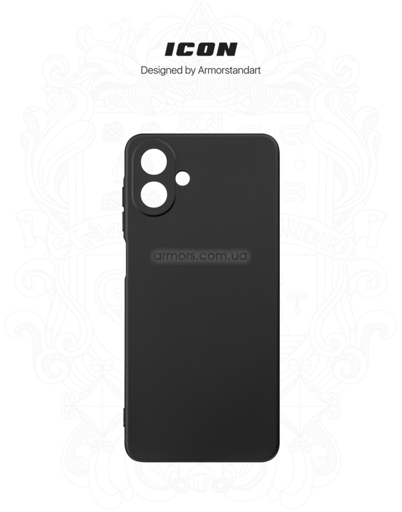 Чехол ArmorStandart ICON для Samsung A08 4G Camera cover Black (ARM92507) фото3