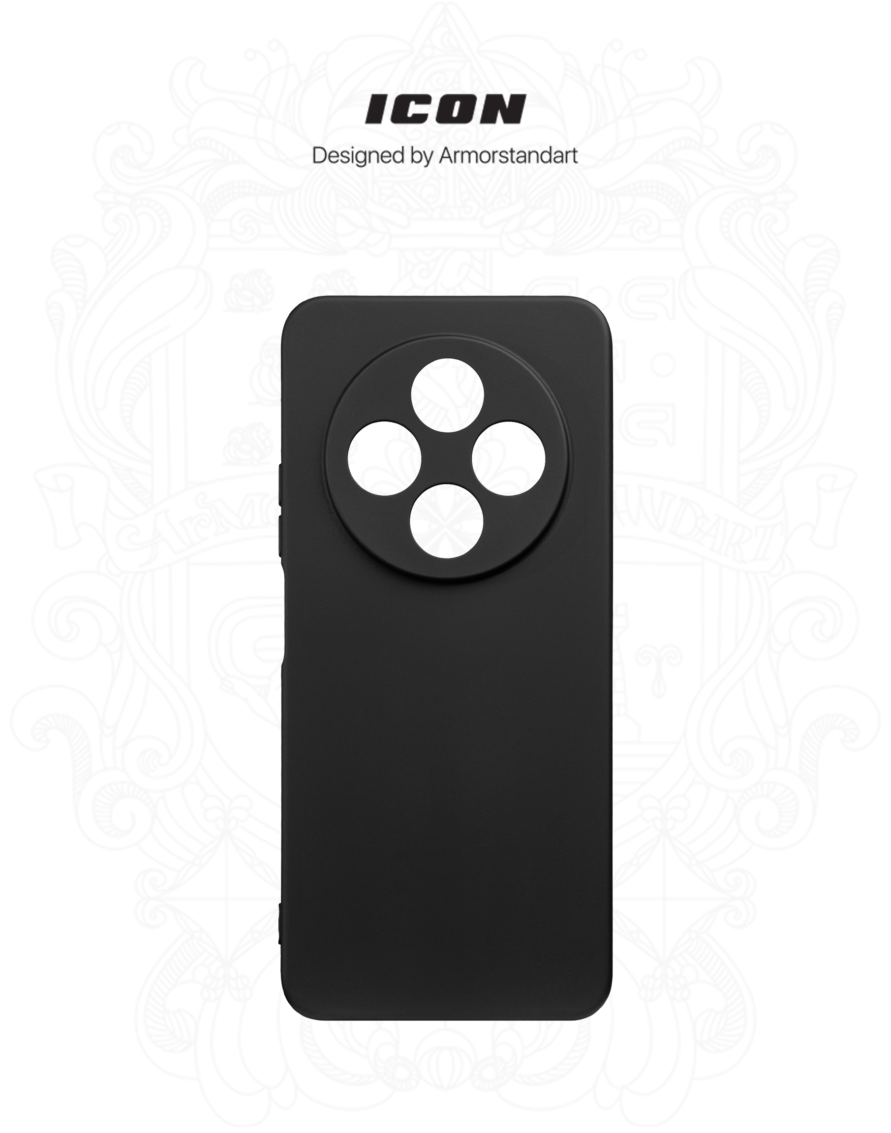 Чехол ArmorStandart ICON для Xiaomi Redmi 17C 4G Camera cover Black (ARM92760) фото