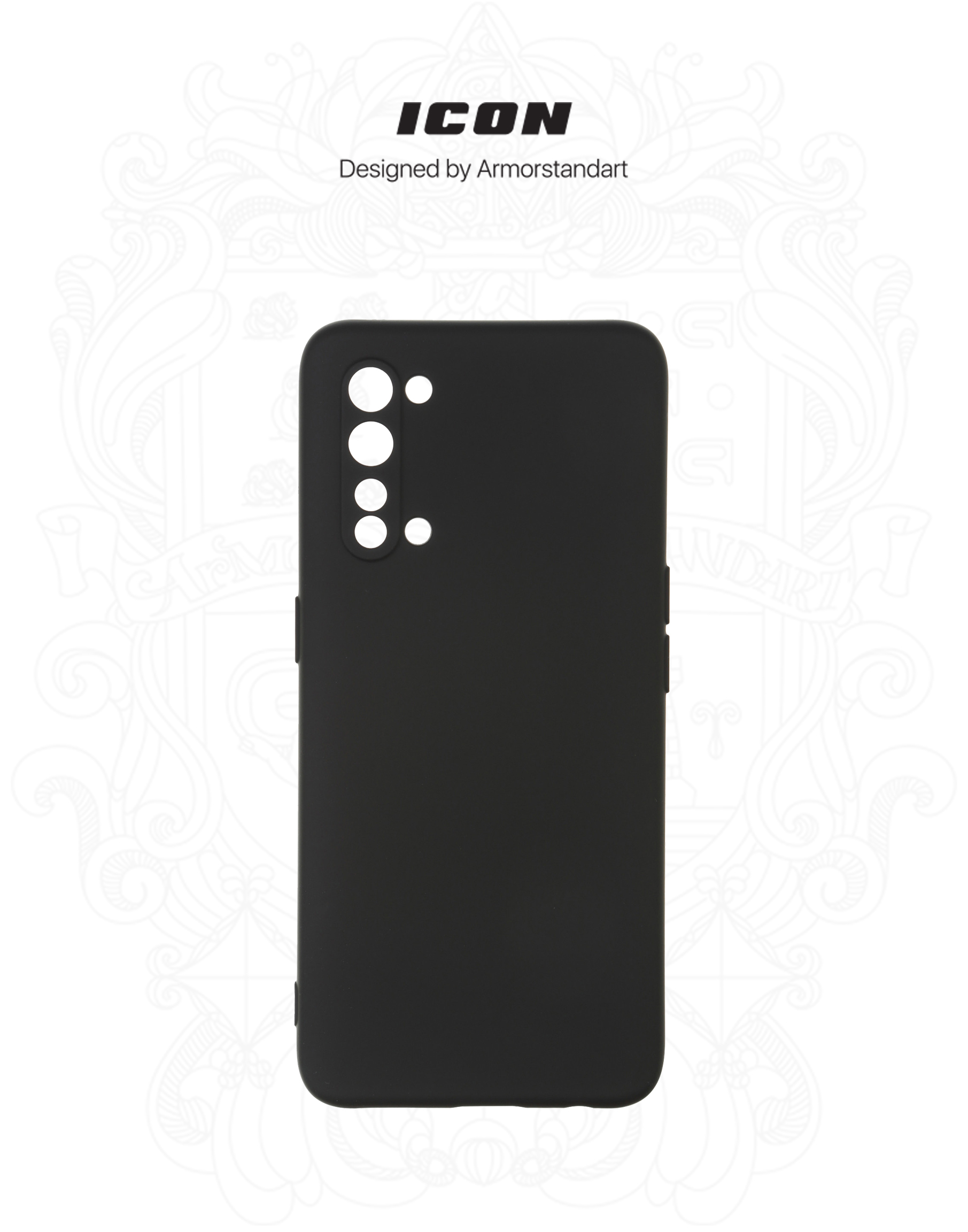 Чехол ArmorStandart ICON для OPPO Reno3 Camera cover Black (ARM57160) фото