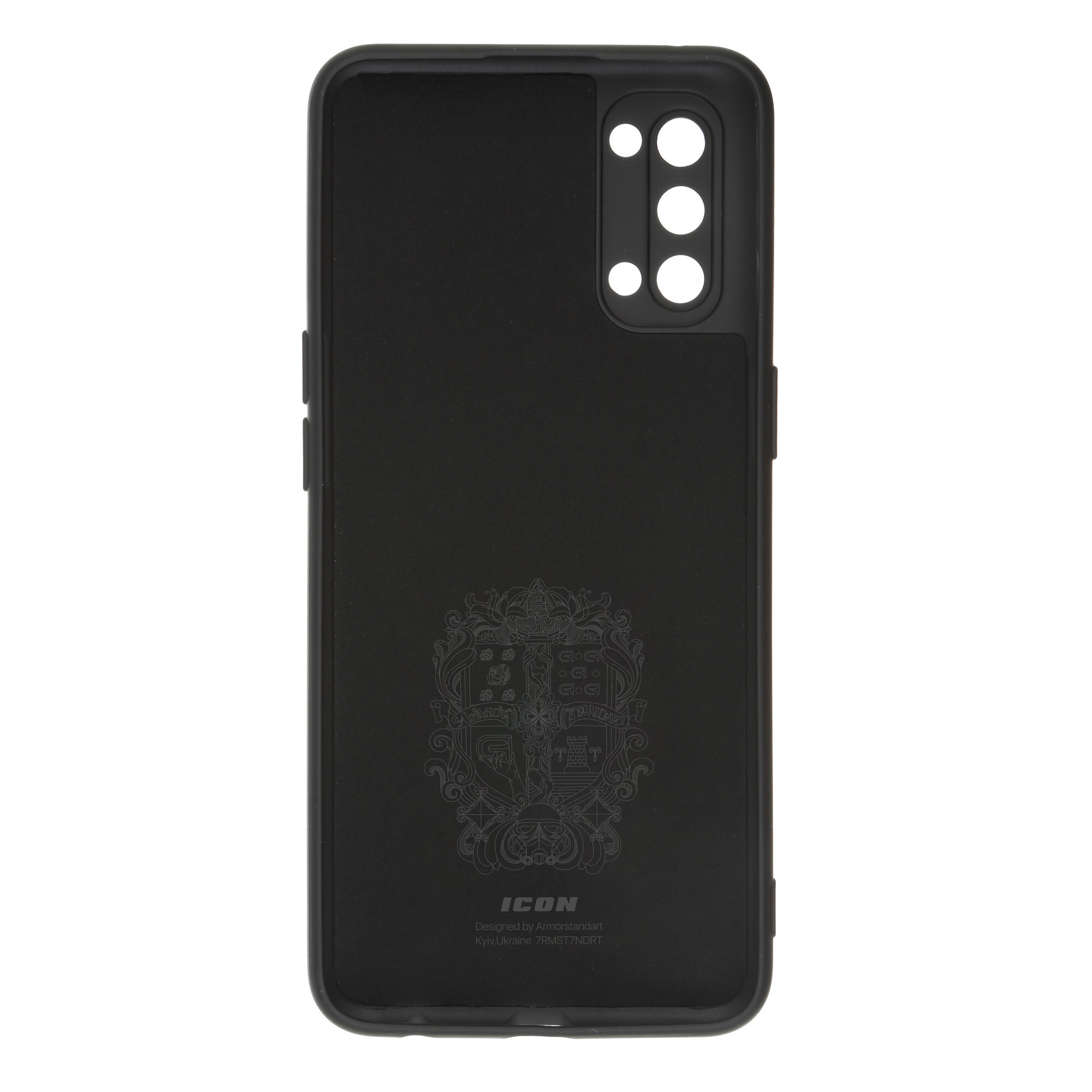 Чохол ArmorStandart ICON для OPPO Reno4 Camera cover Black (ARM57168) фото