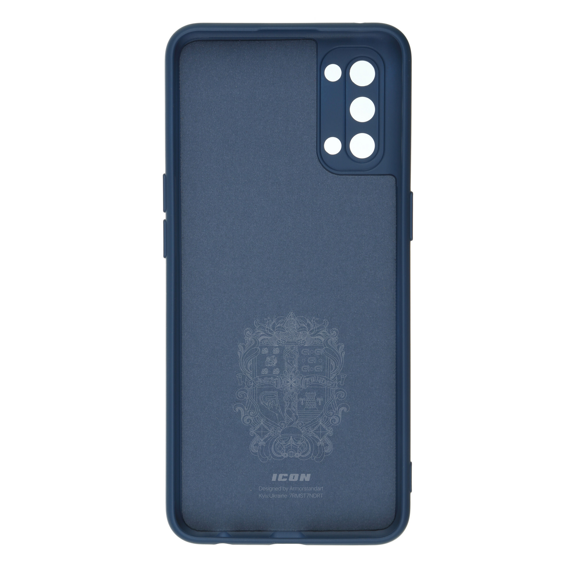 Чохол ArmorStandart ICON для OPPO Reno4 Camera cover Dark Blue (ARM57169) фото