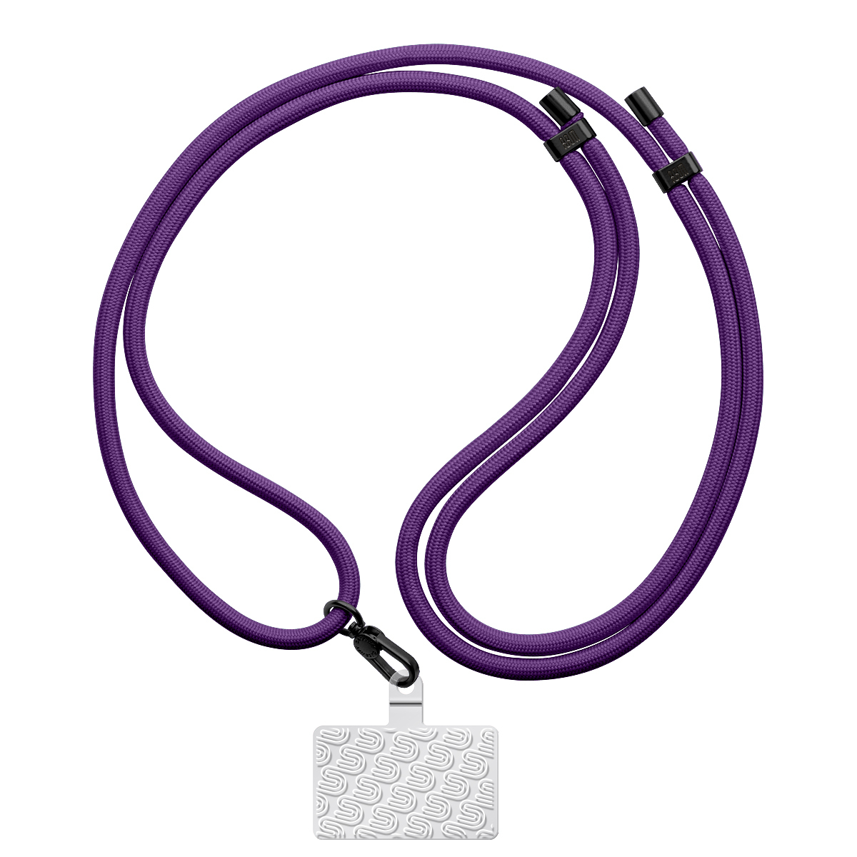Ремешок для смартфону ArmorStandart Rope Black Amethyst with Clear holder (ARM91364) фото