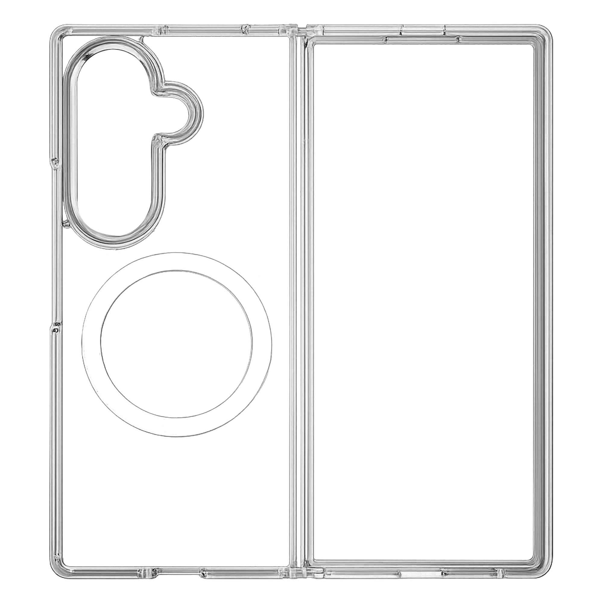 Чехол ArmorStandart Clear MagCase для Samsung Fold8 Ultra 5G Transparent (ARM91545) фото