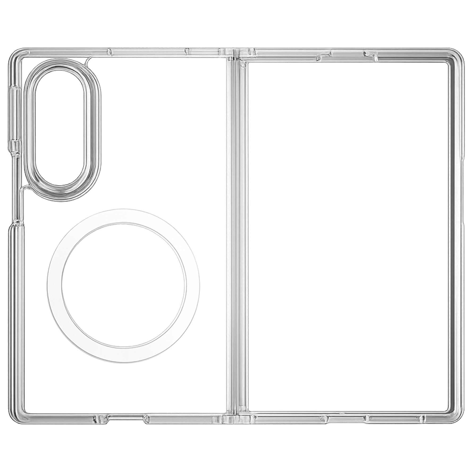 Чехол ArmorStandart Clear MagCase для Samsung Fold8 5G Transparent (ARM91546) фото3