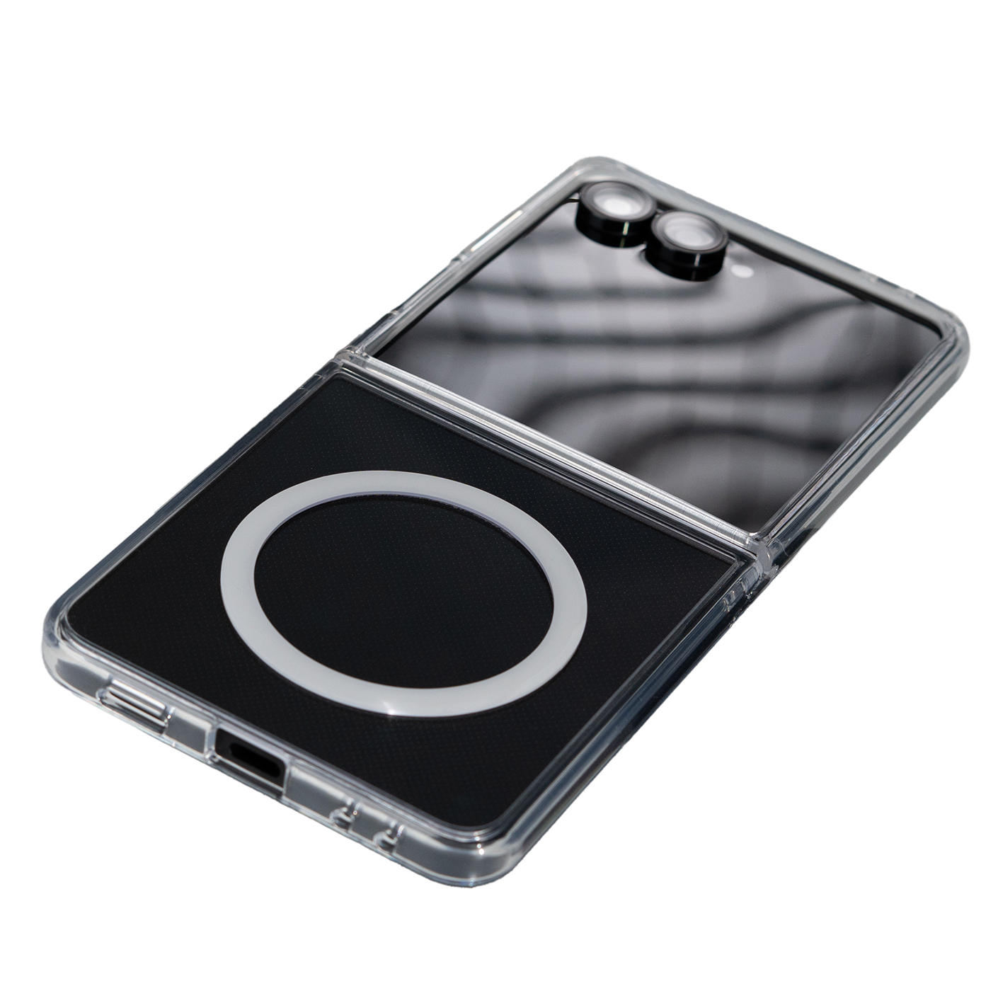 Чехол ArmorStandart Clear MagCase для Samsung Flip8 5G Transparent (ARM91547) фото5