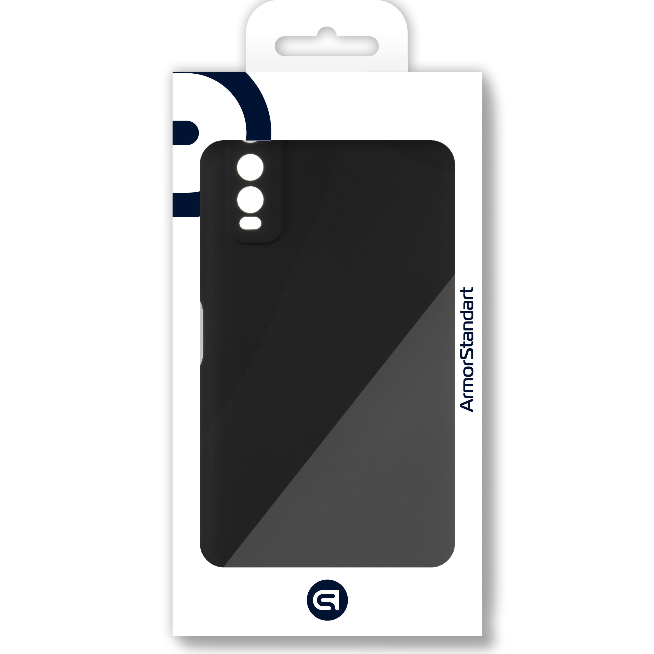 Чехол ArmorStandart Matte Slim Fit для Vivo Y15s Camera cover Black (ARM63762) фото