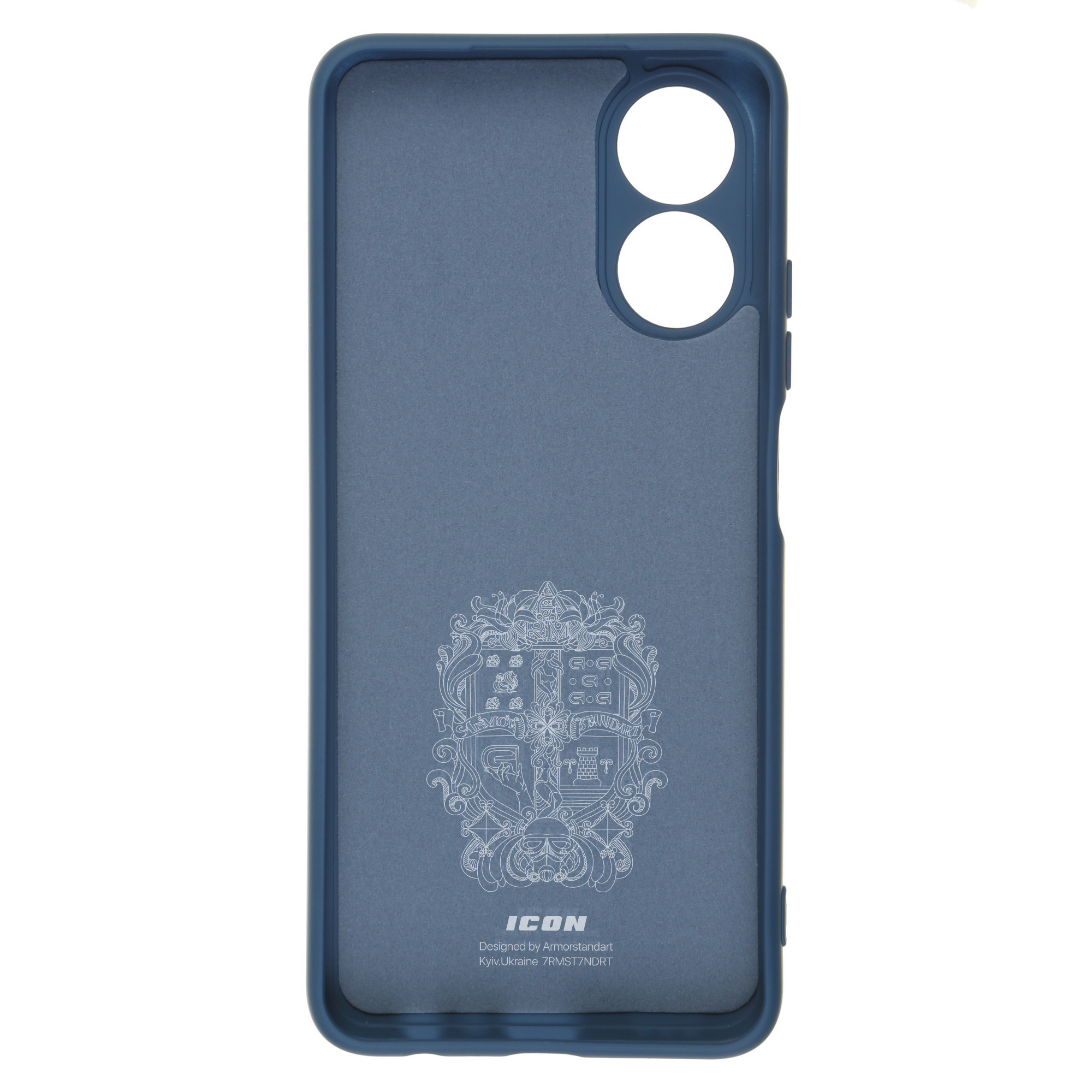 Чехол ArmorStandart ICON для OPPO A17 4G Camera cover Dark Blue (ARM64849) фото2