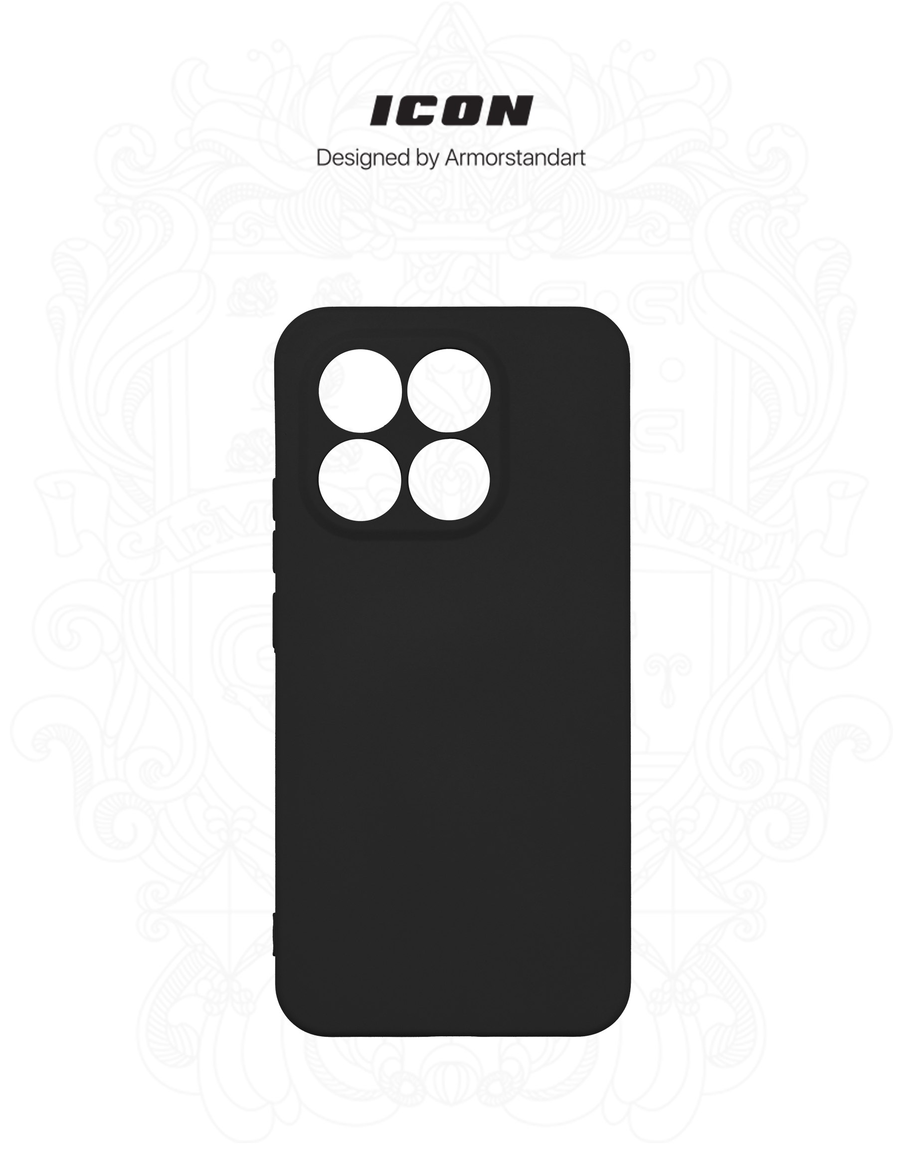 Чехол ArmorStandart ICON для Xiaomi 15T 5G Camera cover Black (ARM86985) фото