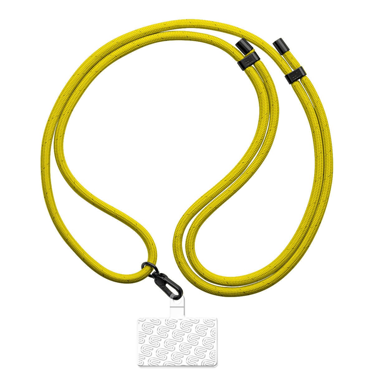 Ремінець для смартфону ArmorStandart Rope Black Sunflower with Clear holder (ARM67201) фото2
