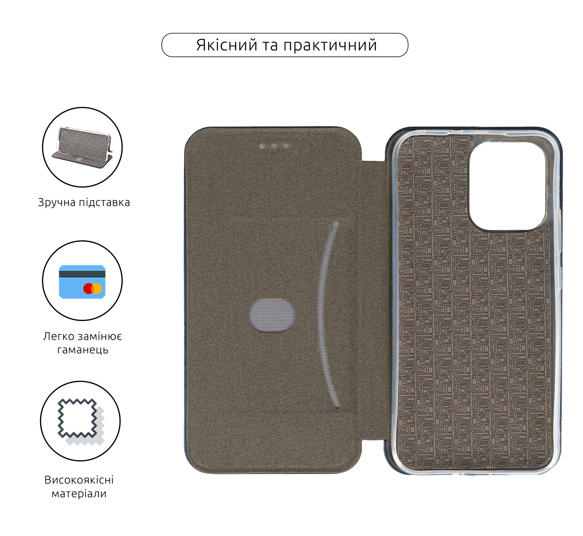 Чехол-книжка ArmorStandart G-Case для OPPO A6 Pro 4G Dark Blue (ARM89467) фото